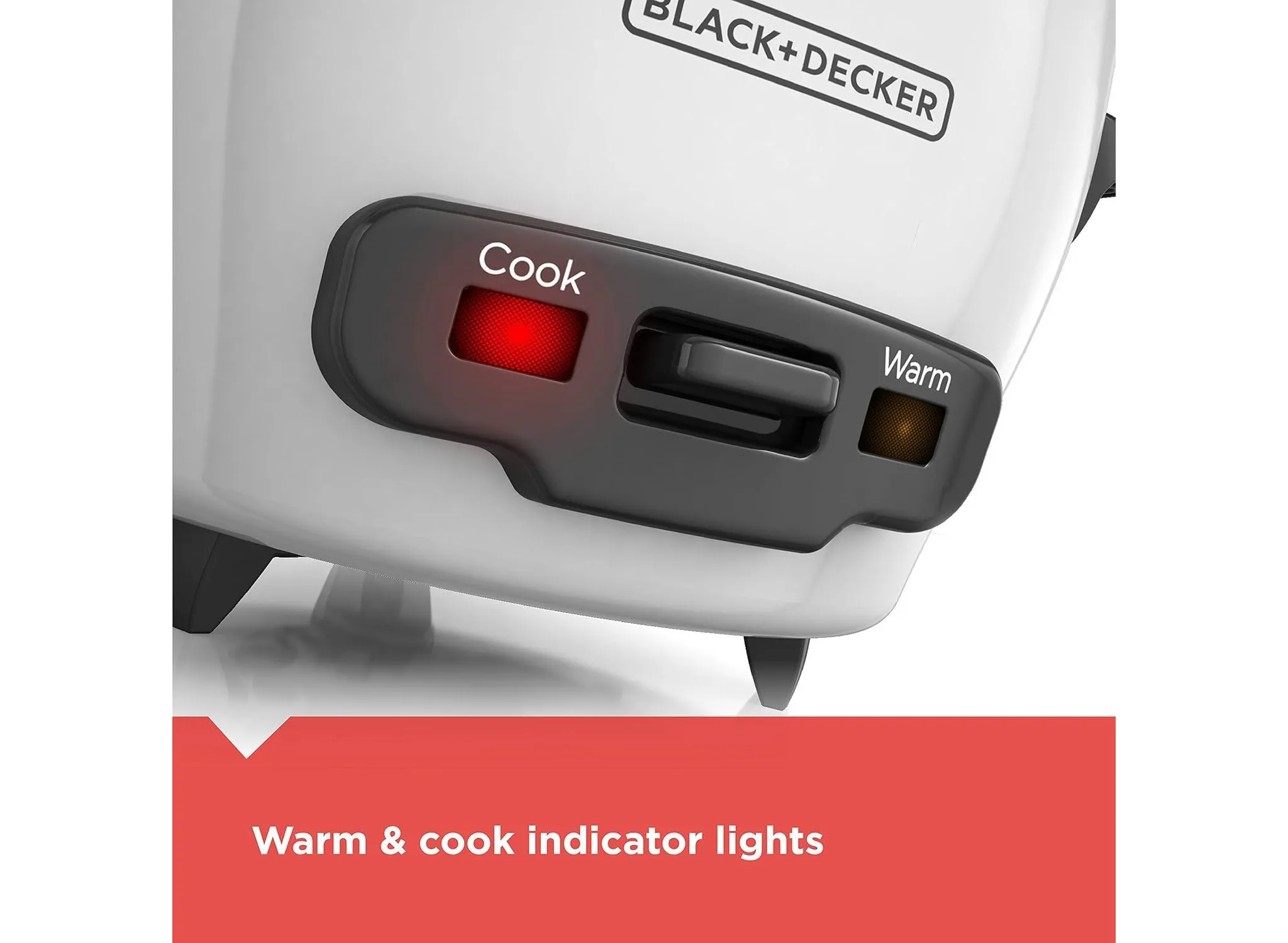 3-Cup Rice Cooker - Black - Image 4