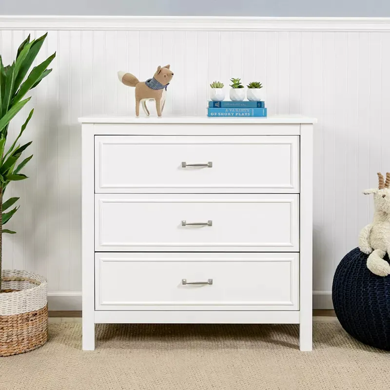 3-Drawer Dresser - White - Image 2