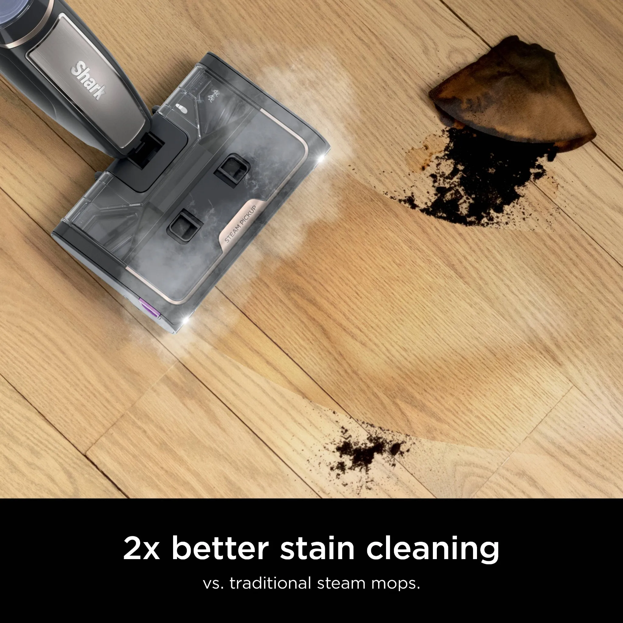 3-in-1 Steam Mop - Black - Image 4