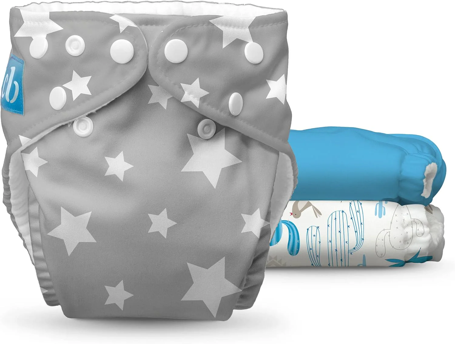 3 Pack - Reusable Cloth Diapers One Size - Image 5