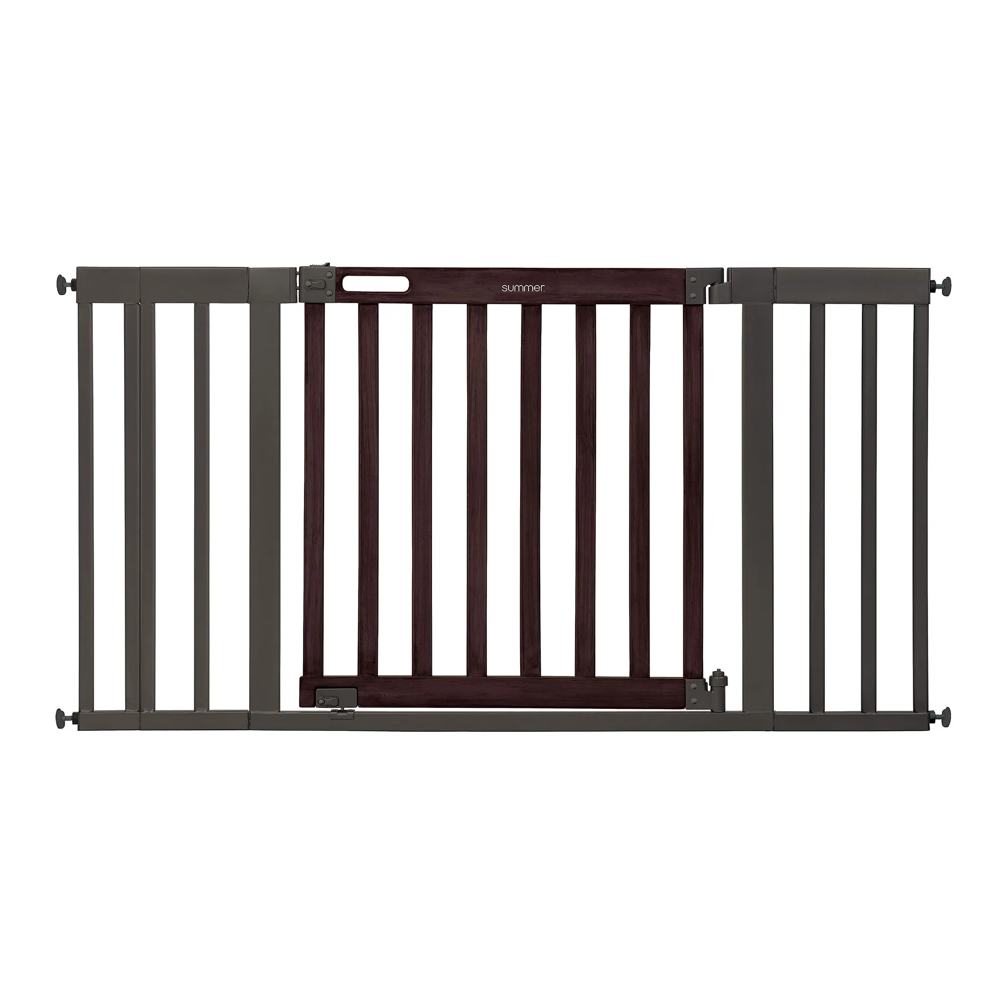 30 Inch Summer Infant West End Wall or Doorway - Dark Walnut