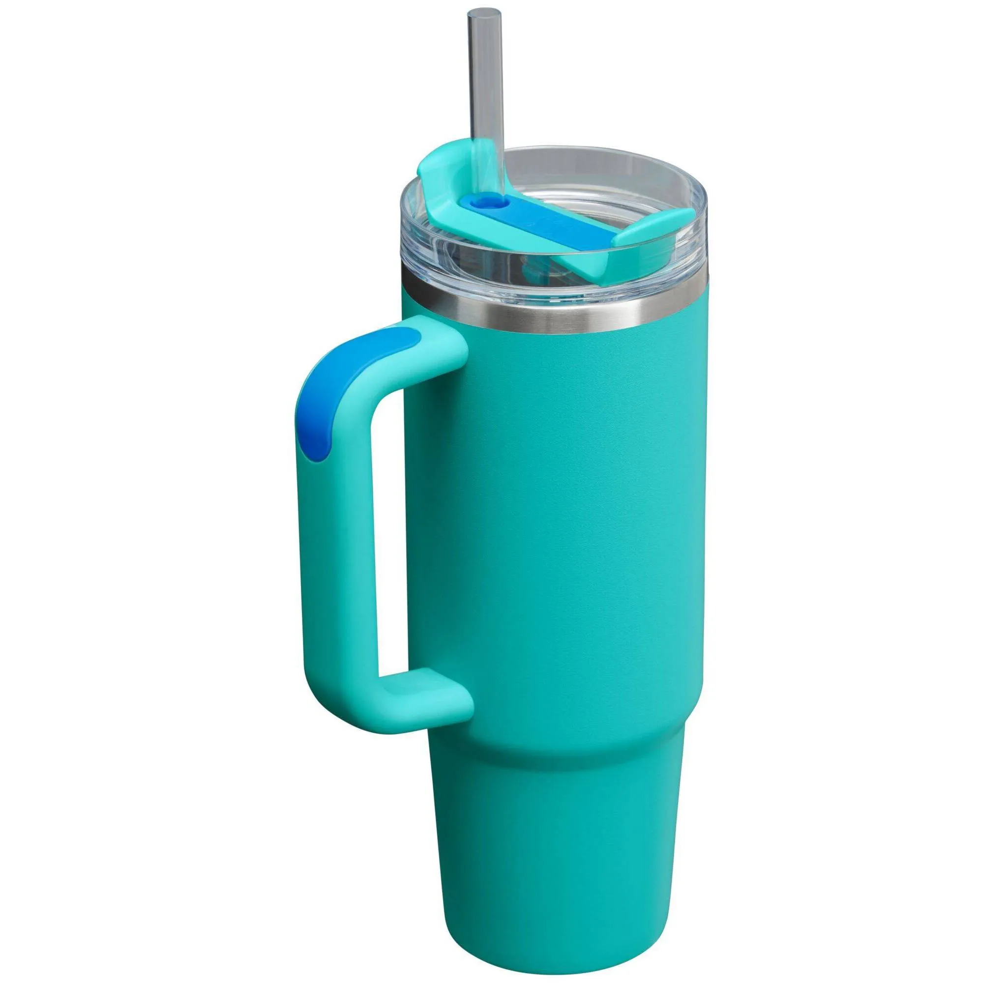 30 oz Stainless Steel H2.0 Flowstate Quencher Tumbler Aquamarine - Image 2