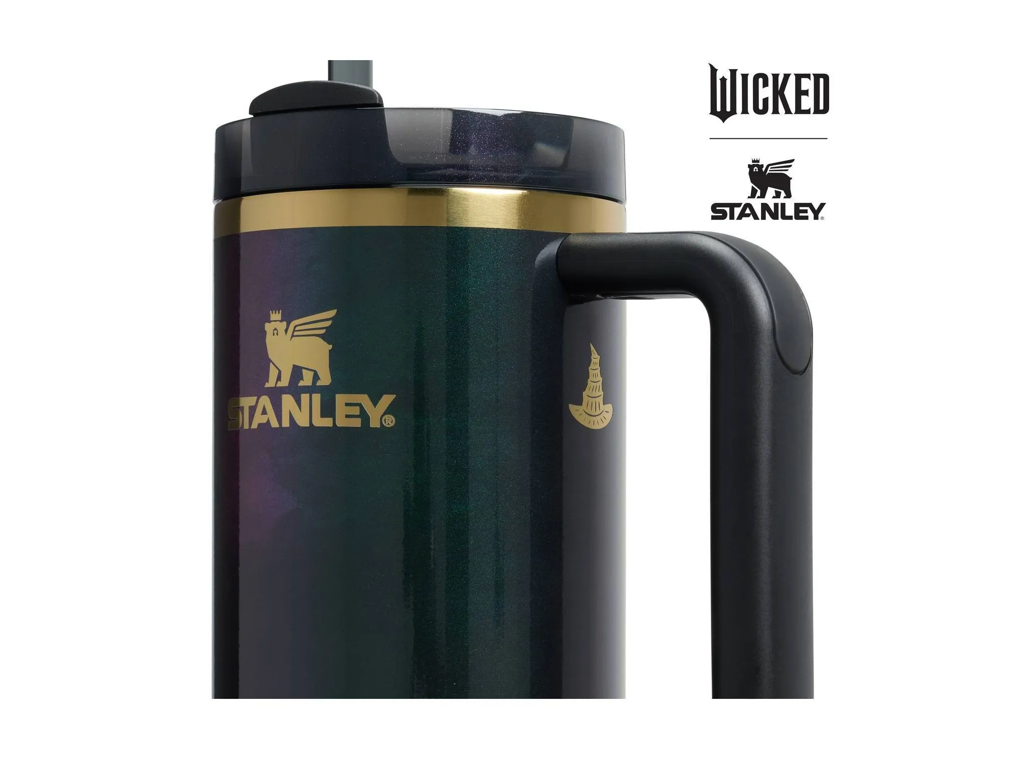 30 oz Stainless Steel H2.0 Flowstate Quencher Tumbler - Elphaba For Good - Image 4