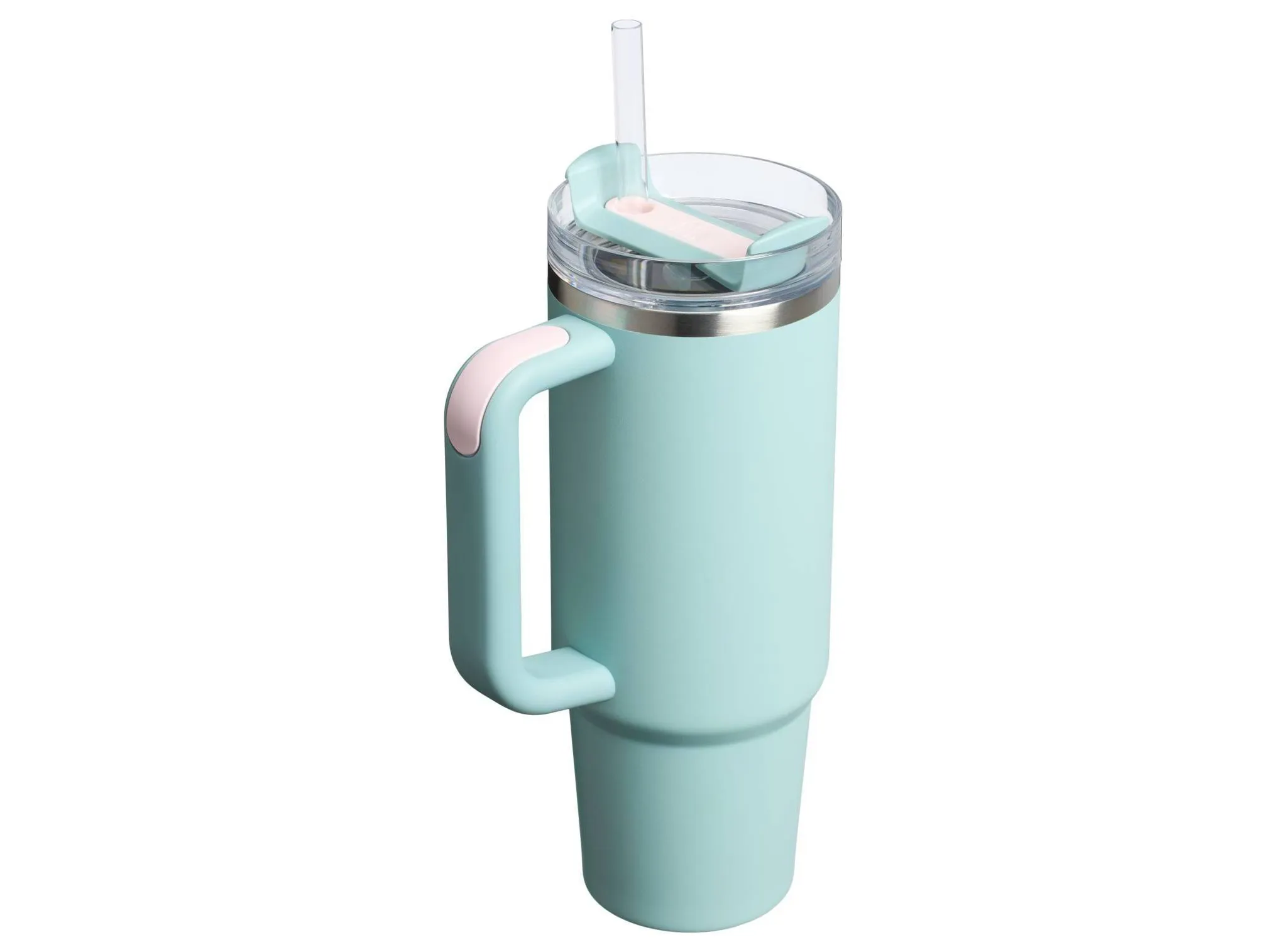 30 oz Stainless Steel H2.0 Flowstate Quencher Tumbler Seafoam - Image 4