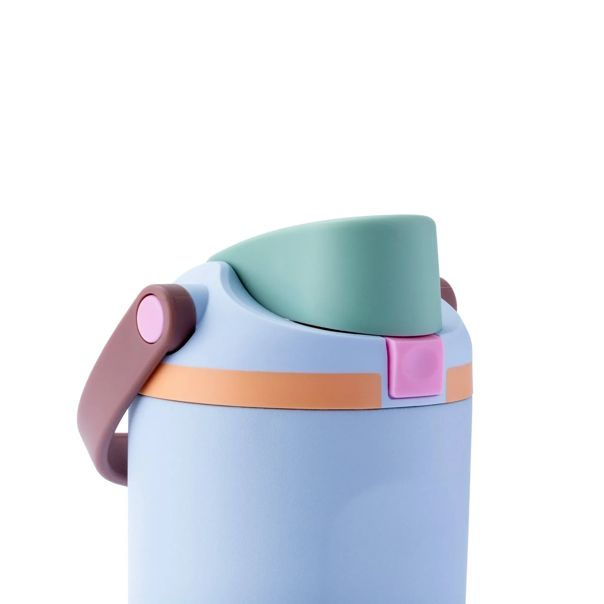 30oz FreeSip Sway Stainless Steel Tumbler - Periwinkle Twinkle : Insulated, Leakproof, BPA-Free, Double-Wall, Straw Included - Image 5