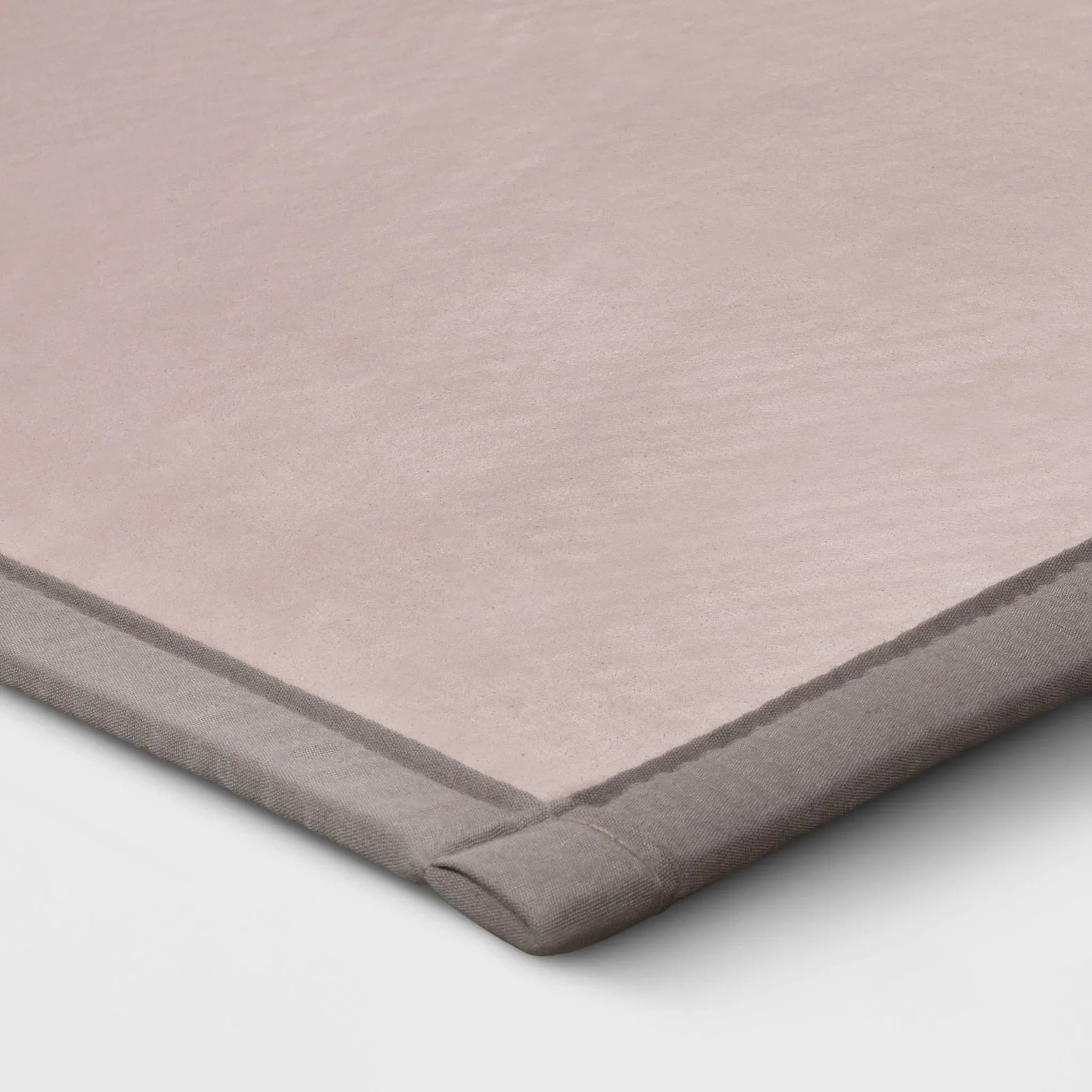 34" x 20" Textured Pet Kitchen Rug Gray - Image 4