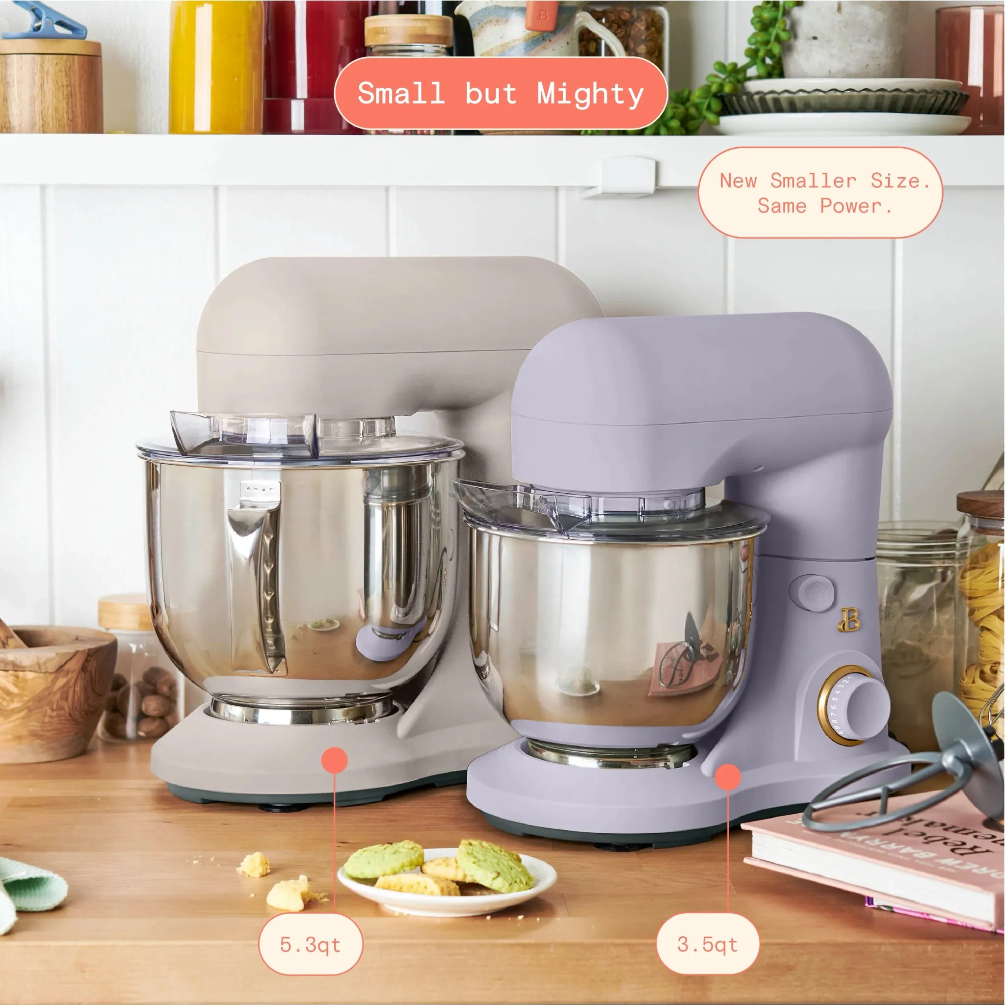 3.5 Qt Stand Mixer - Lavender - Image 6