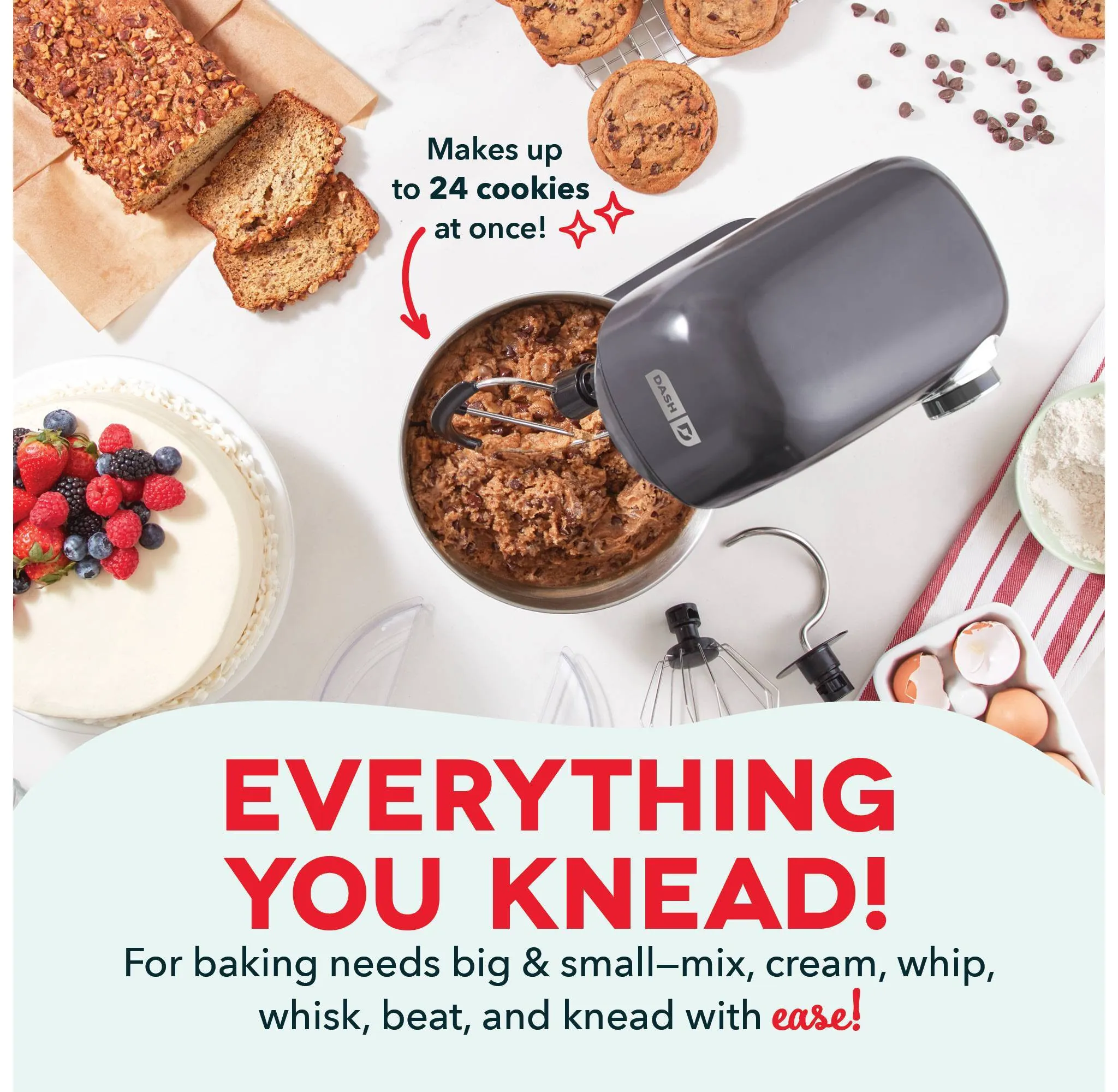 3.5qt Tilt Head Stand Mixer - Image 3