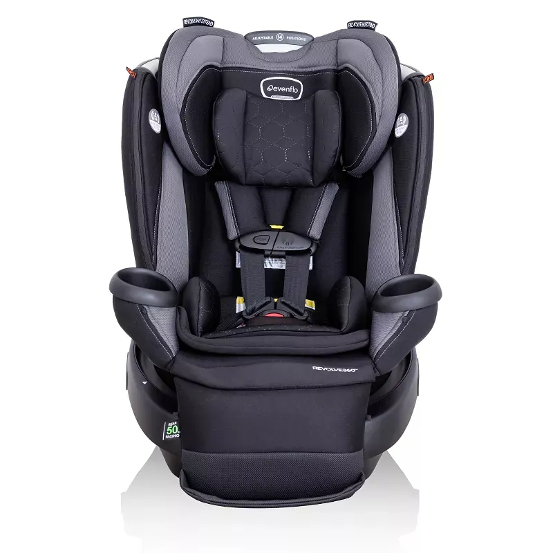 Revolve360 Extend Rotational All-in-one Convertible Car Seat with Quick Clean Cover - Revere - Image 4