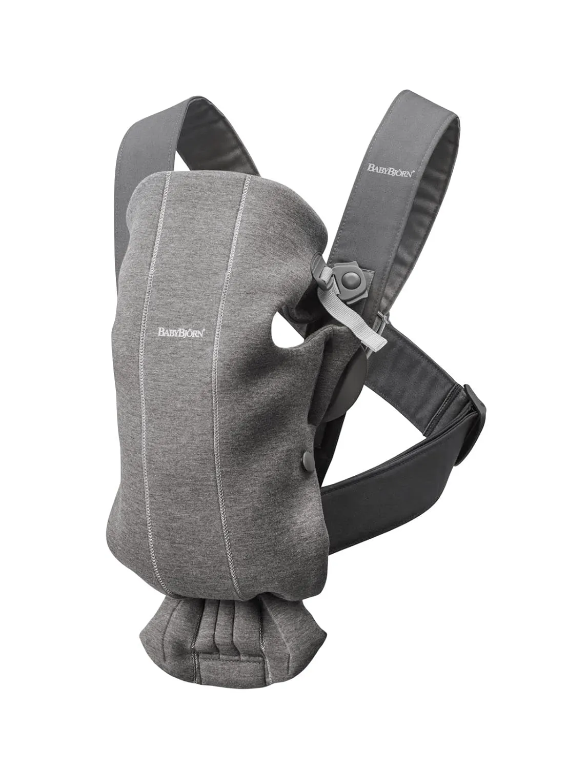 3D Jersey Mini Baby Carrier - Dark Grey - Image 3