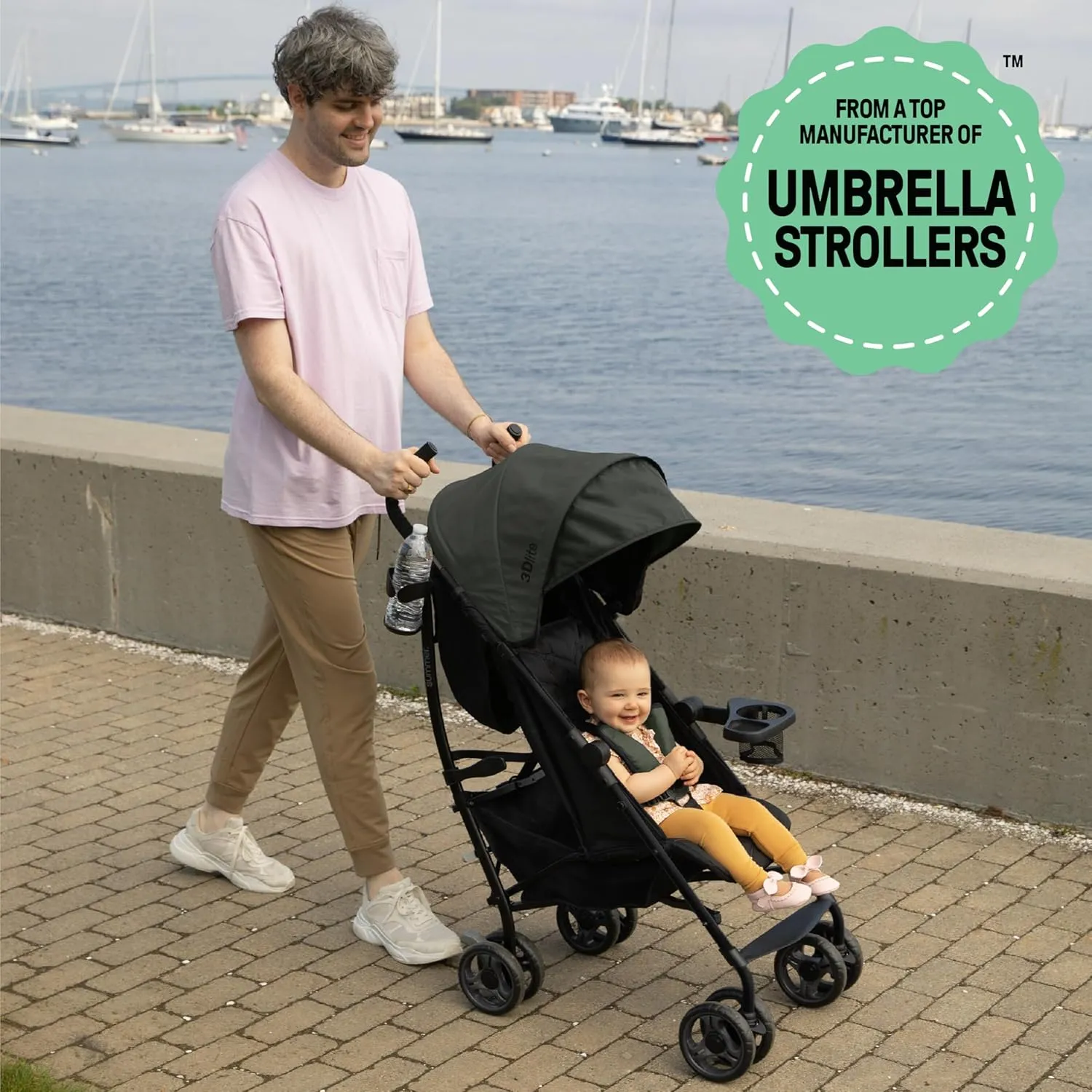 3Dlite Convenience Stroller - Green - Image 8