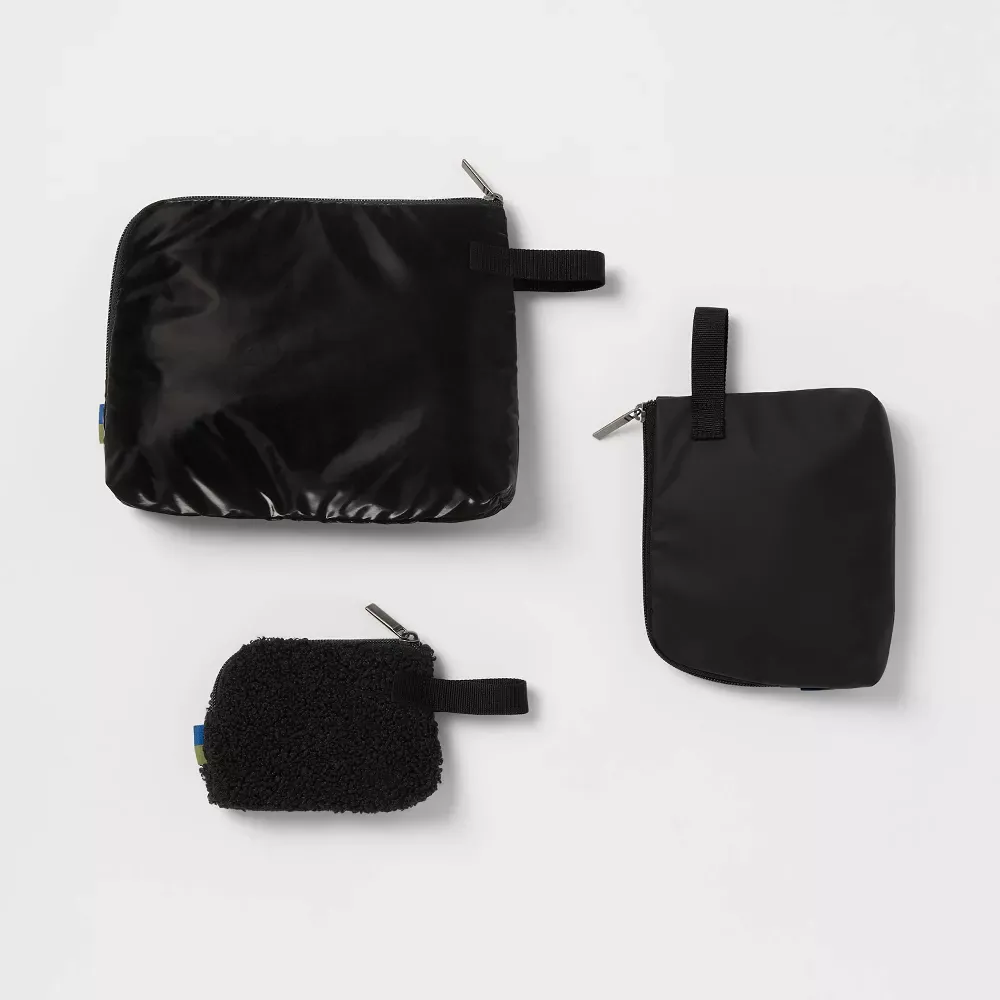 3pc Toiletry Kit and Bag