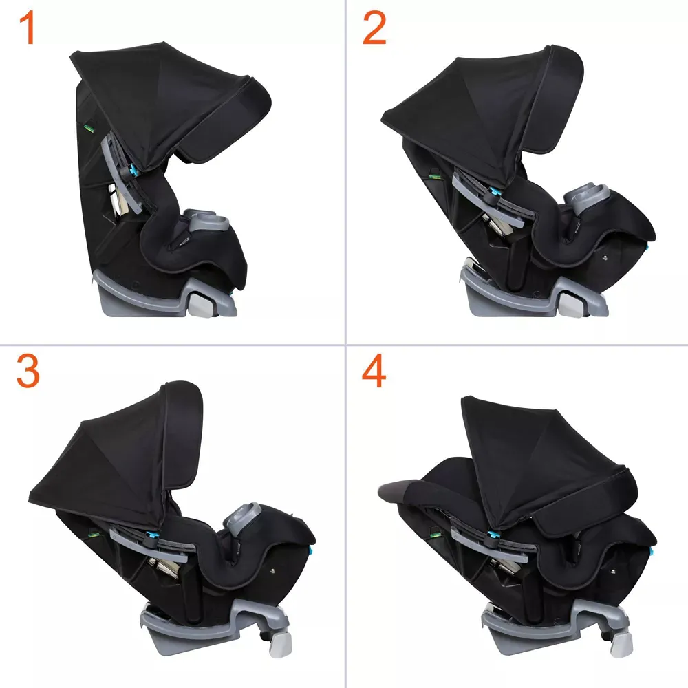 4-in-1 Convertible Car Seat - Dark Moon - Image 4