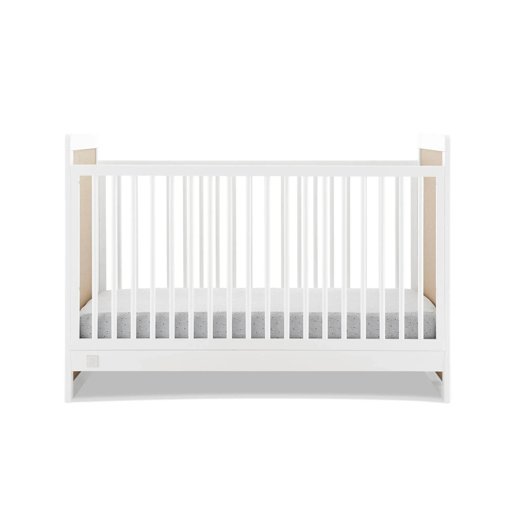 4-in-1 Convertible Crib - Bianca White/Natural - Image 3