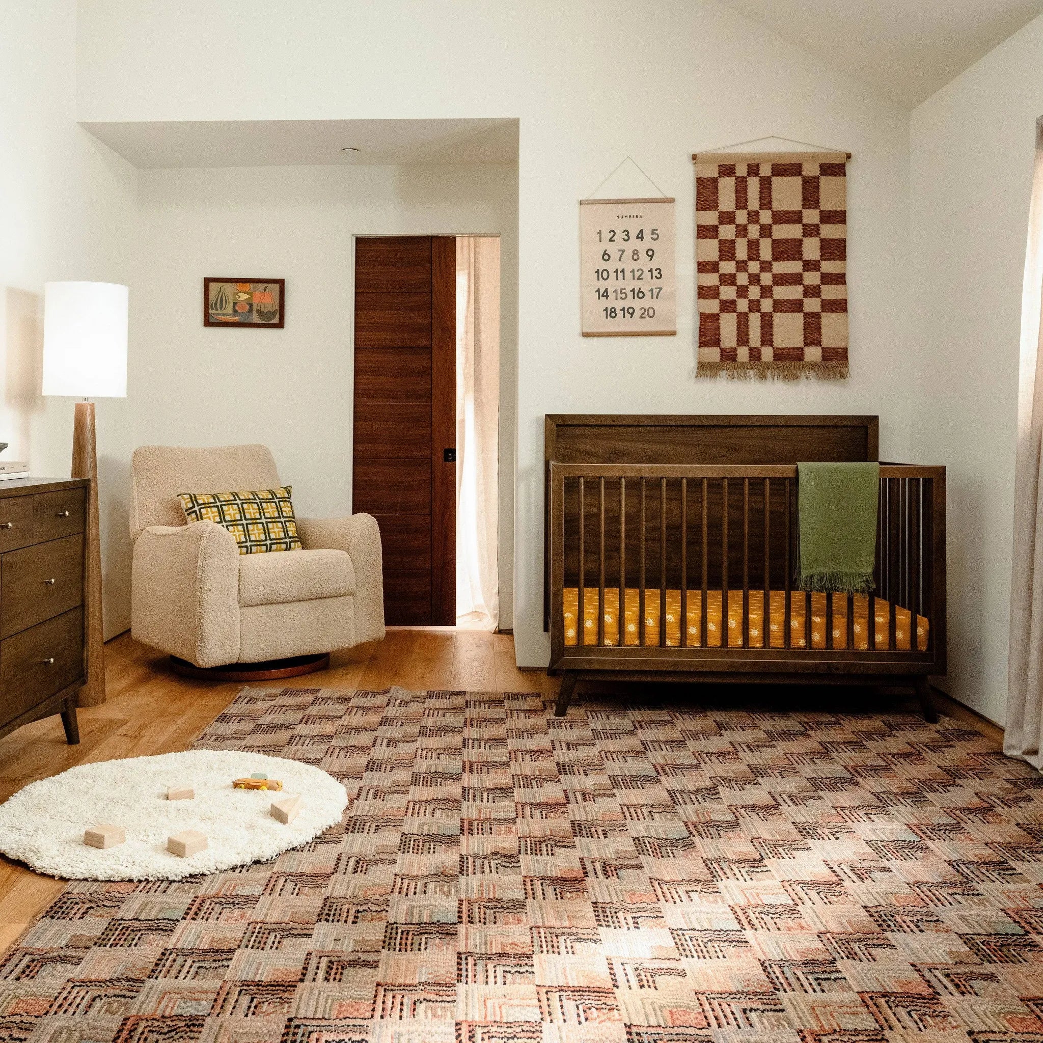 4-in-1 Convertible Crib - Natural Walnut - Image 6