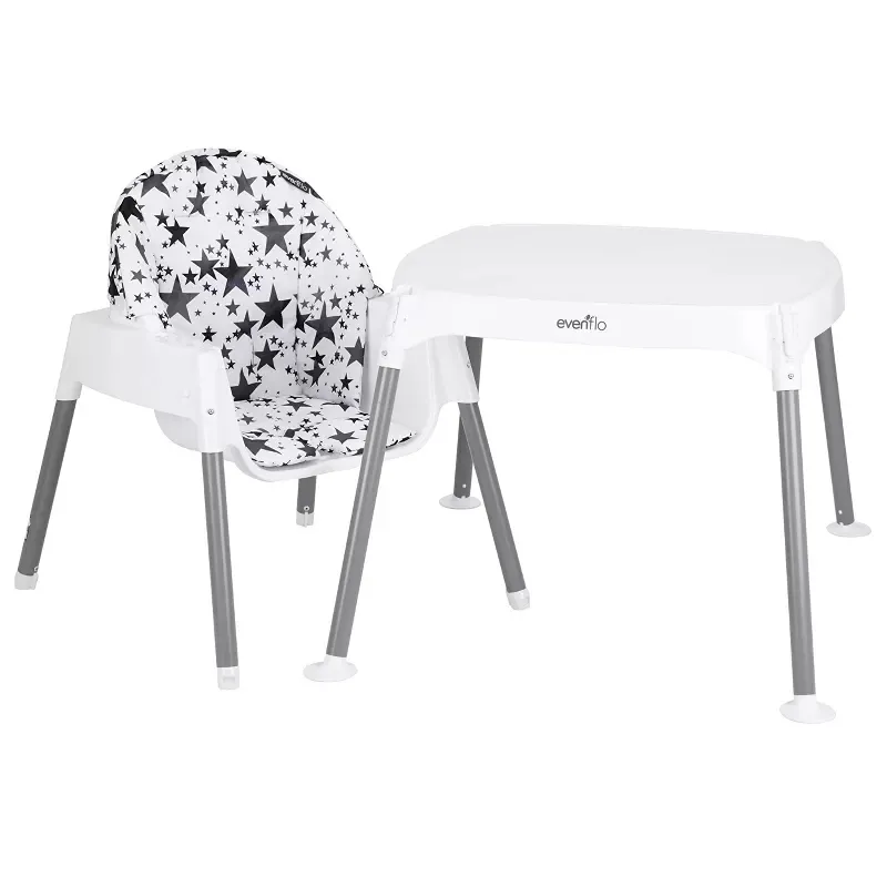 4-in-1 Eat & Grow Convertible High Chair - White - Image 2