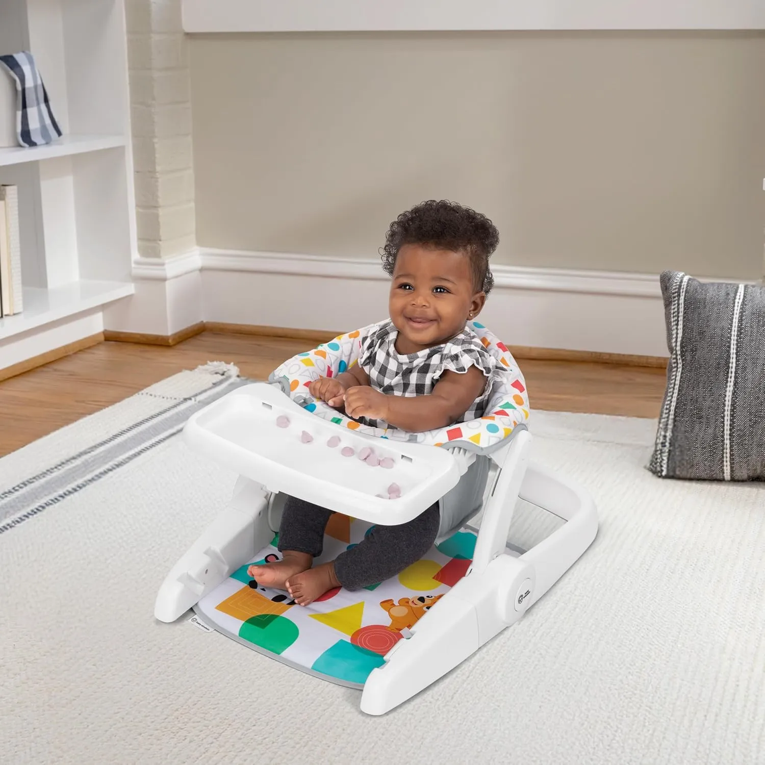 4-in-1 Kickin' Tunes Learn-to-Sit Music & Language Floor Seat - Image 4