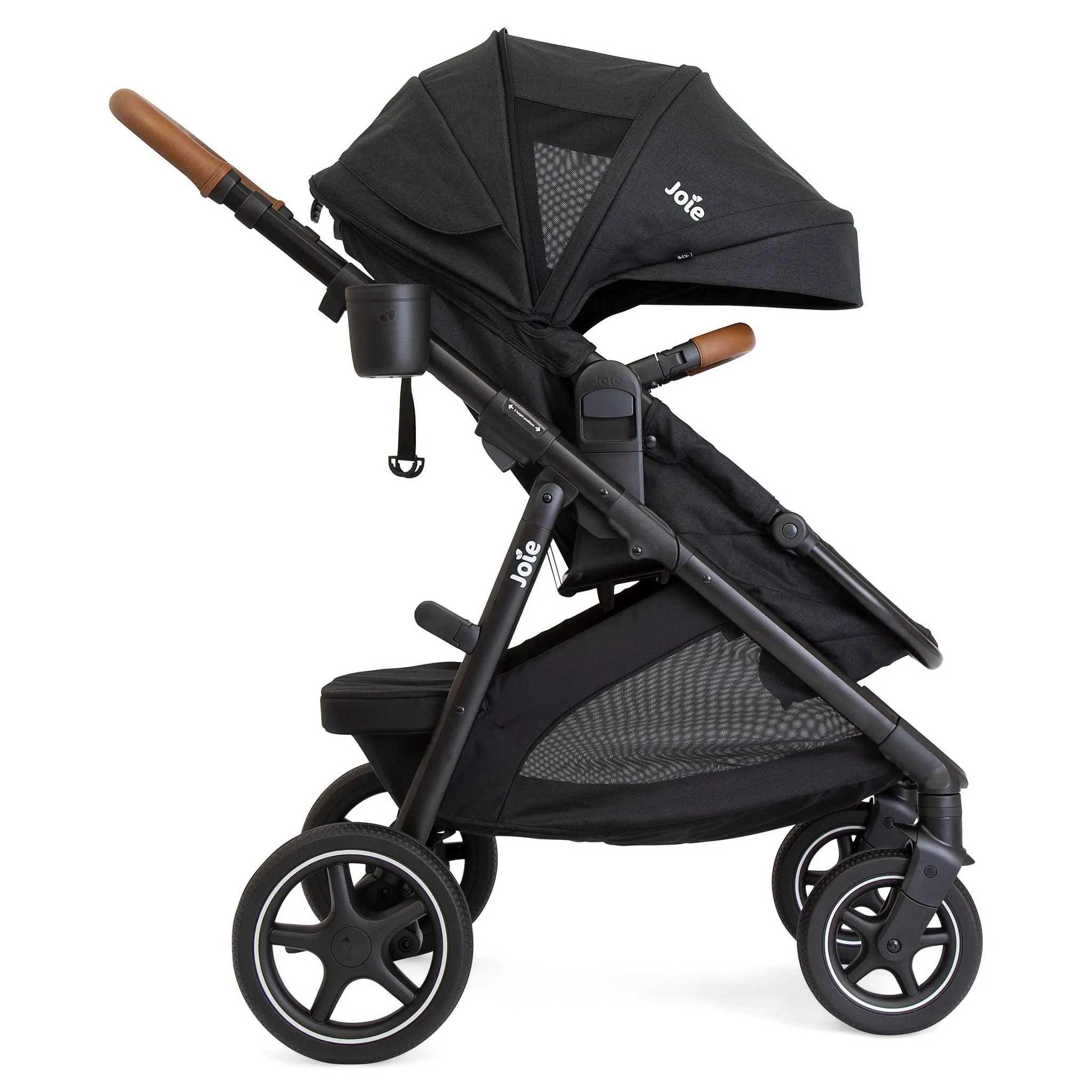 4-in-1 Travel System Stroller with Infant Car Seat - Shale Dark - Image 5