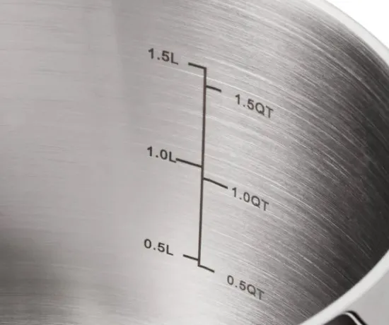 4 Piece Tri-Ply Clad Sauce Pan Set - Image 3
