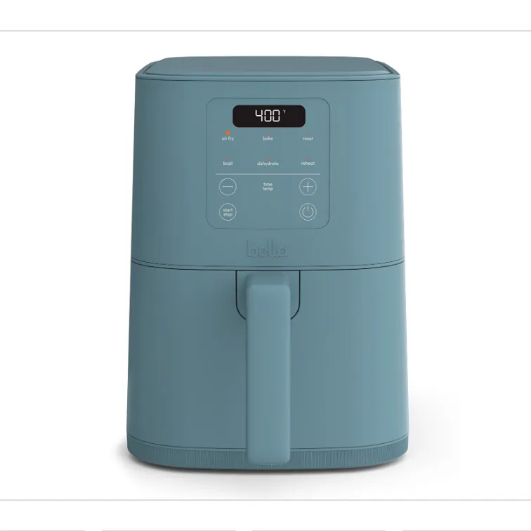 4-Quart Slim Air Fryer - Black