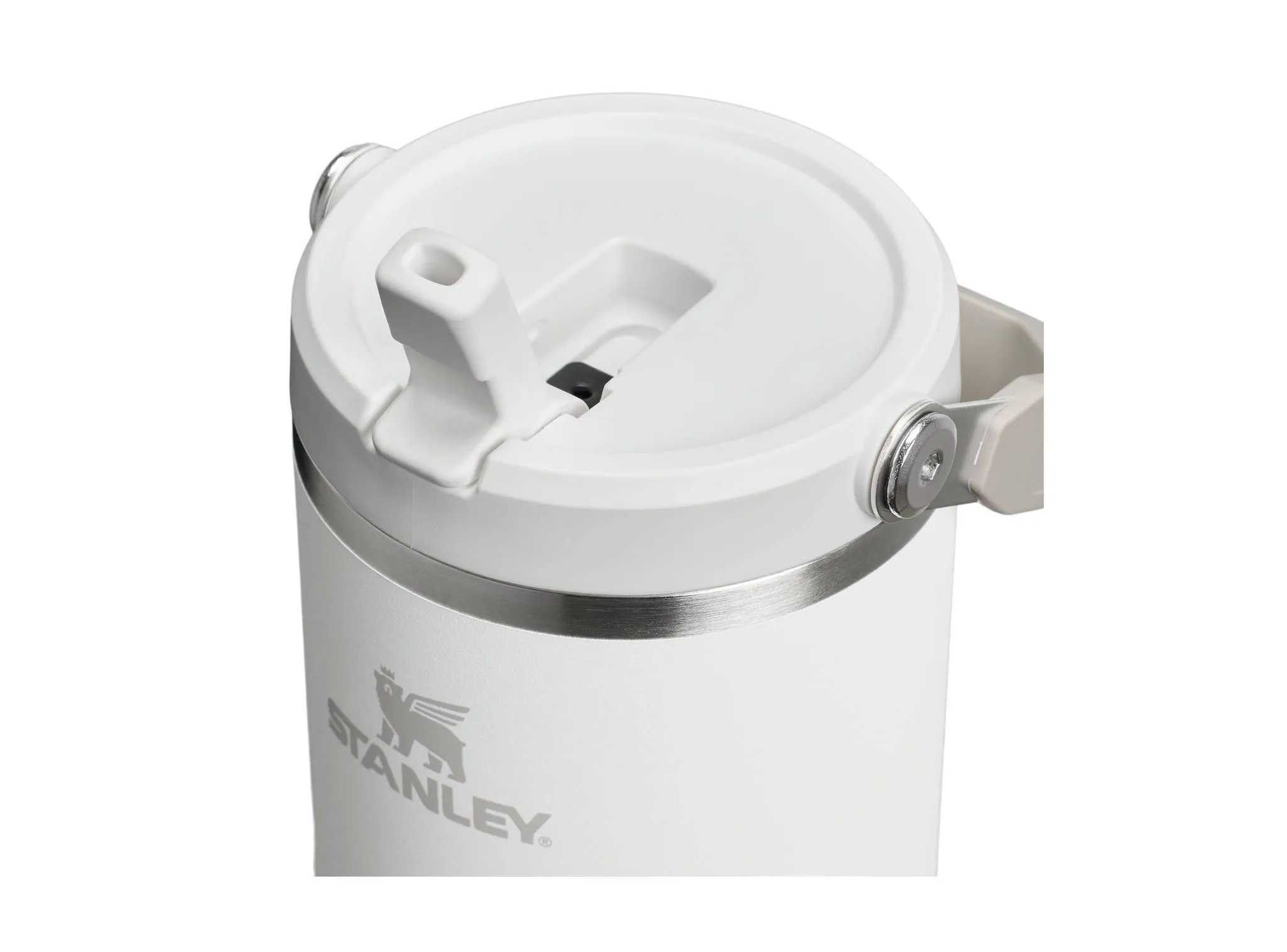 40 oz Stainless Steel Ice Flow Flip Straw Tumbler Frost - Image 3