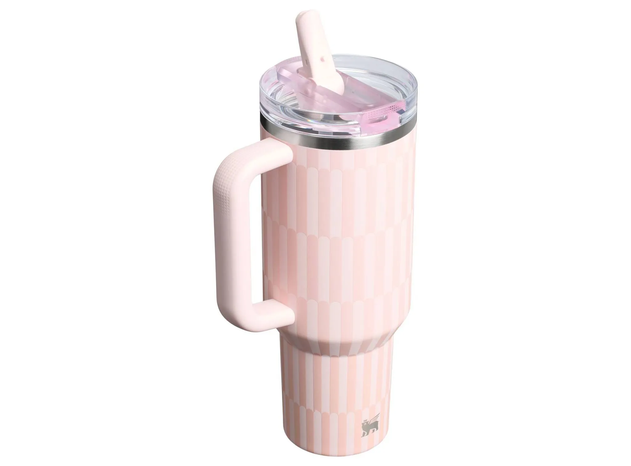 40 oz Stainless Steel Quencher Pro Tour Tumbler Tea Rose Tile - Image 2