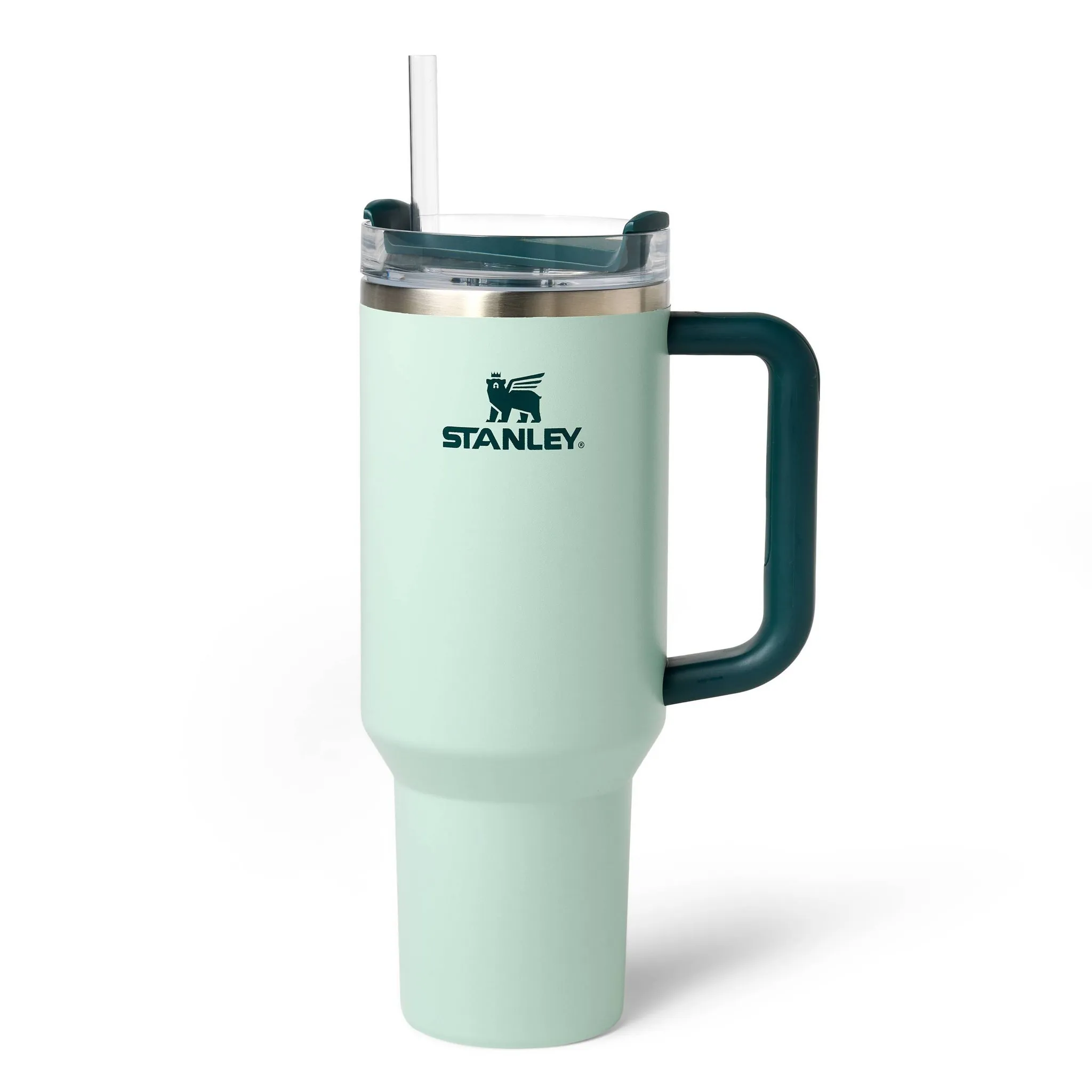 40oz Stainless Steel Tumbler - Ocean Spray Green - Image 2