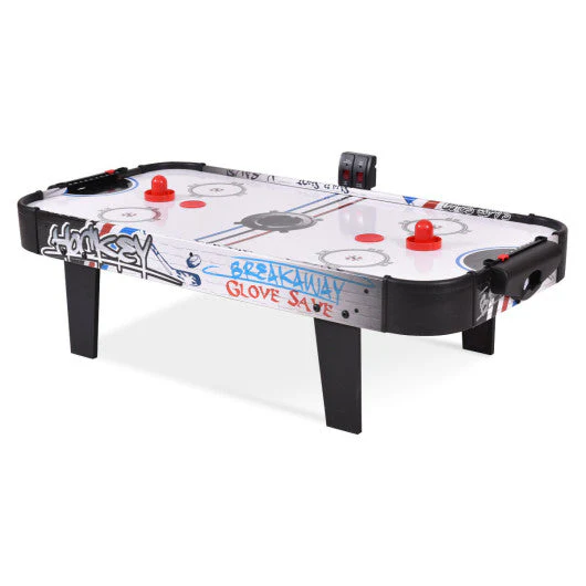42 Inch Air Powered Hockey Table Top Scoring 2 Pushers - Image 3