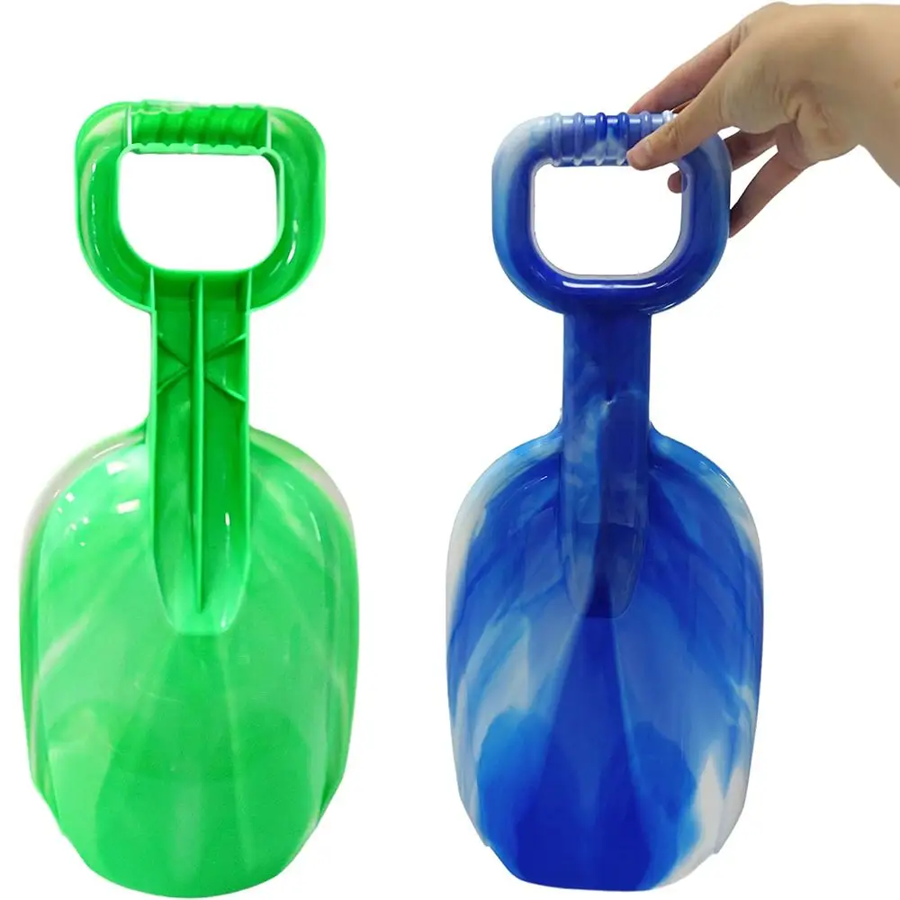 3 Pcs Large 15 Inch Beach Shovel Toy Set - Heavy Duty Plastic Sand Shovels for Kids, Ideal for Ages 3-10 and Outdoor Summer Sandbox Play - Image 6