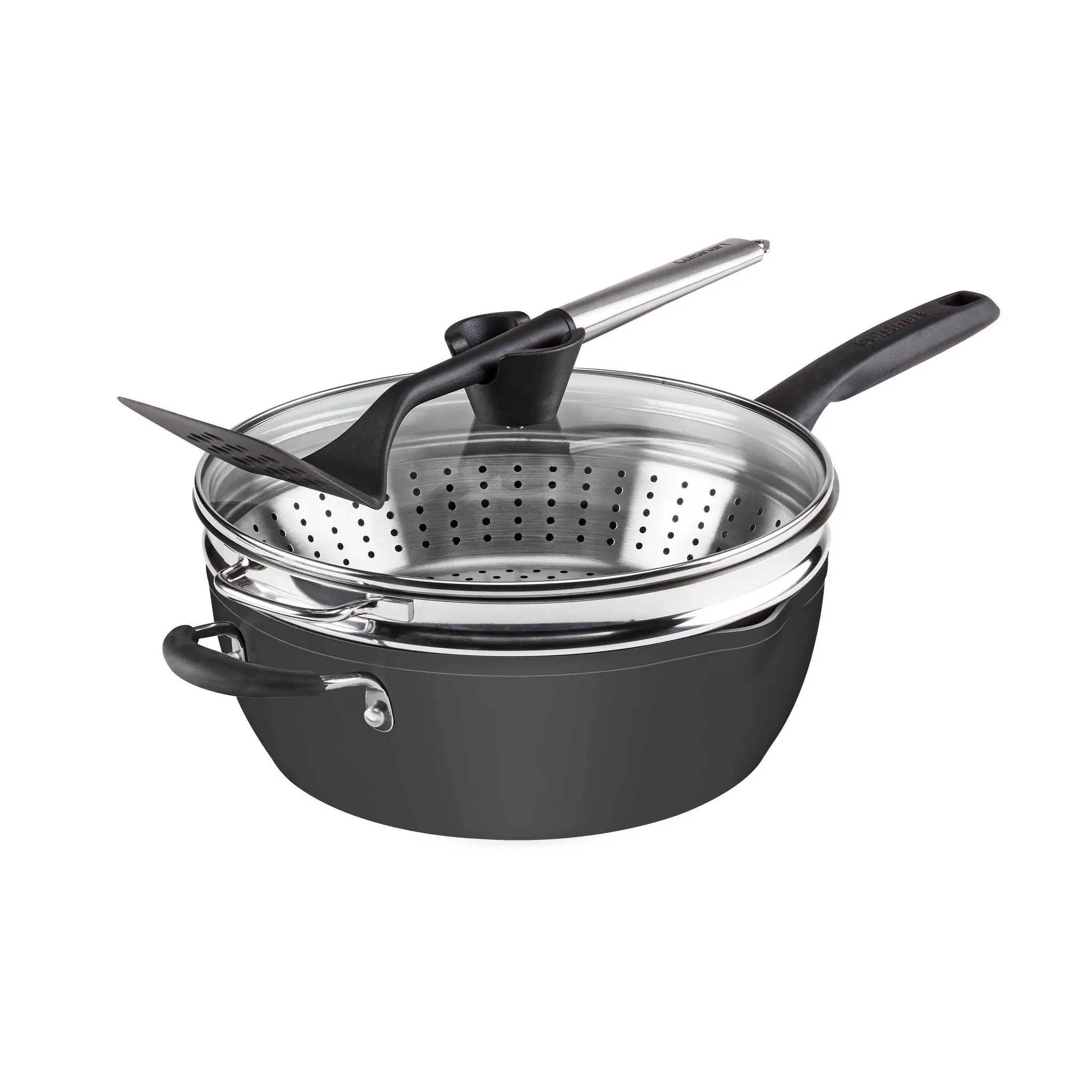 4pc Cookware Set - Matte Black