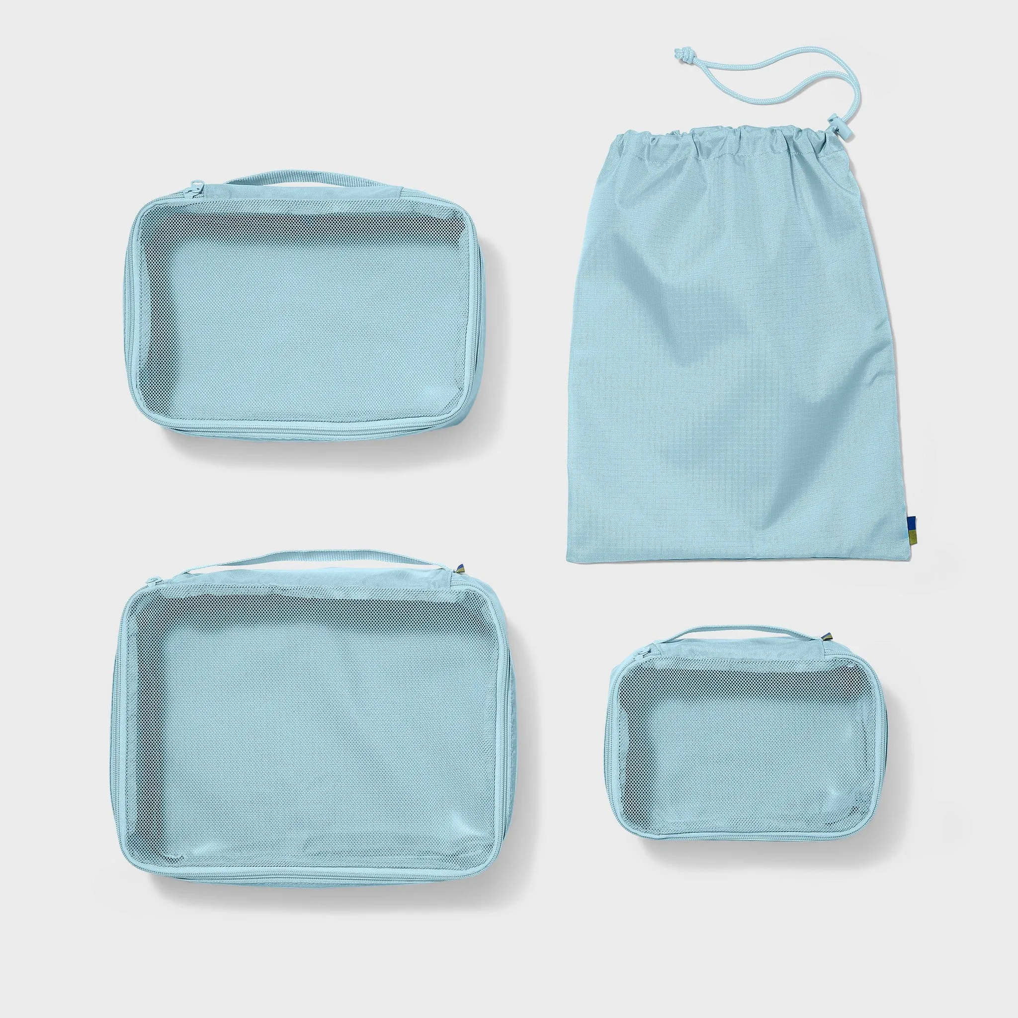 4pc Packing Cube Set - Muddy Aqua - Image 3