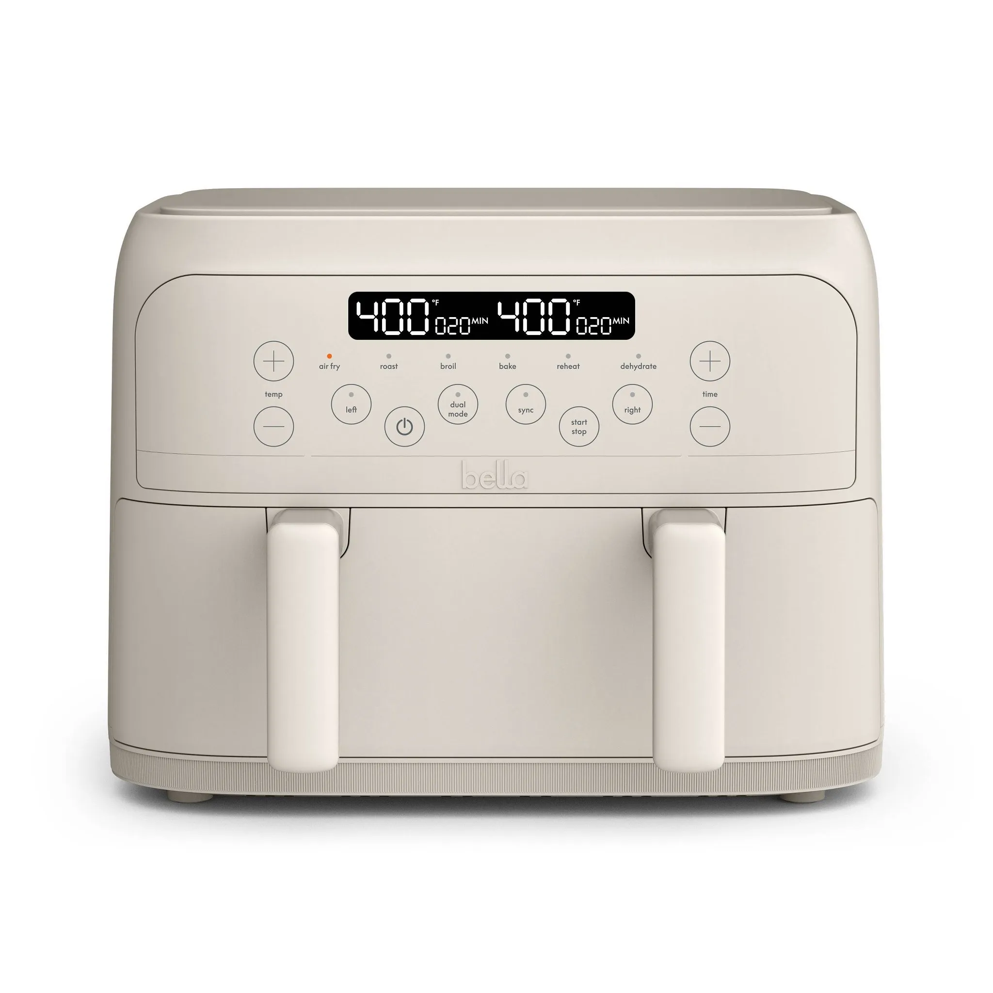4qt TriZone Air Fryer - Oatmilk - Image 2