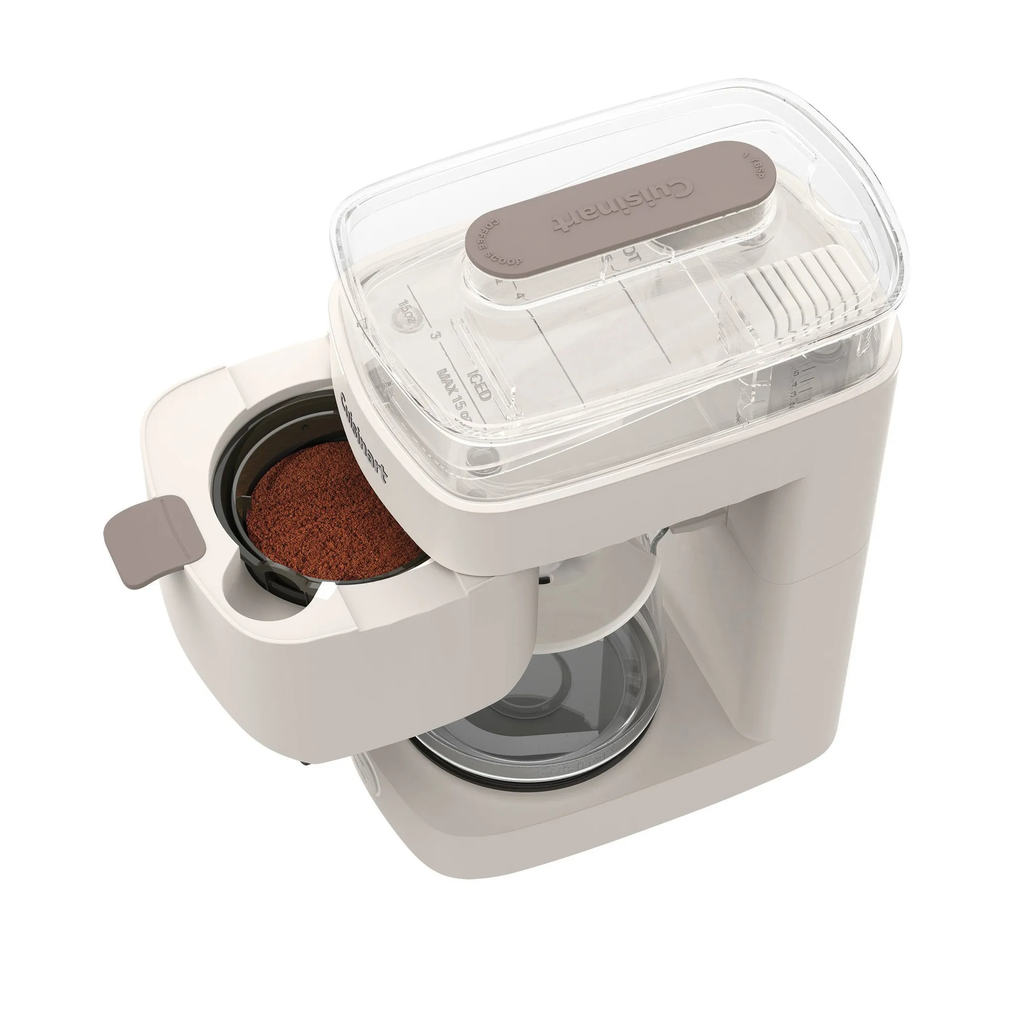 5-Cup Drip Coffee Maker - Off-White - Image 4