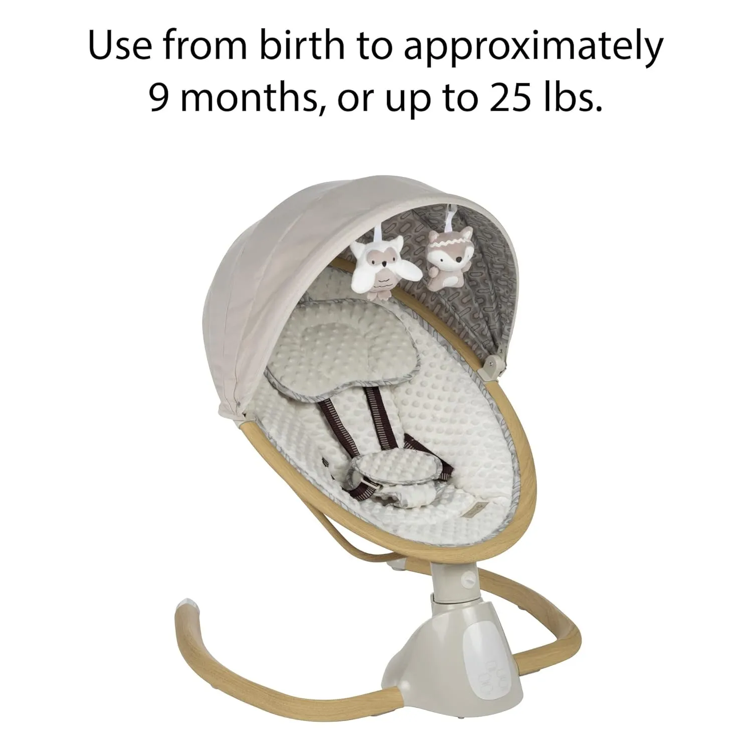 5-Modes Bluetooth Baby Swing - Dune's Edge - Image 9