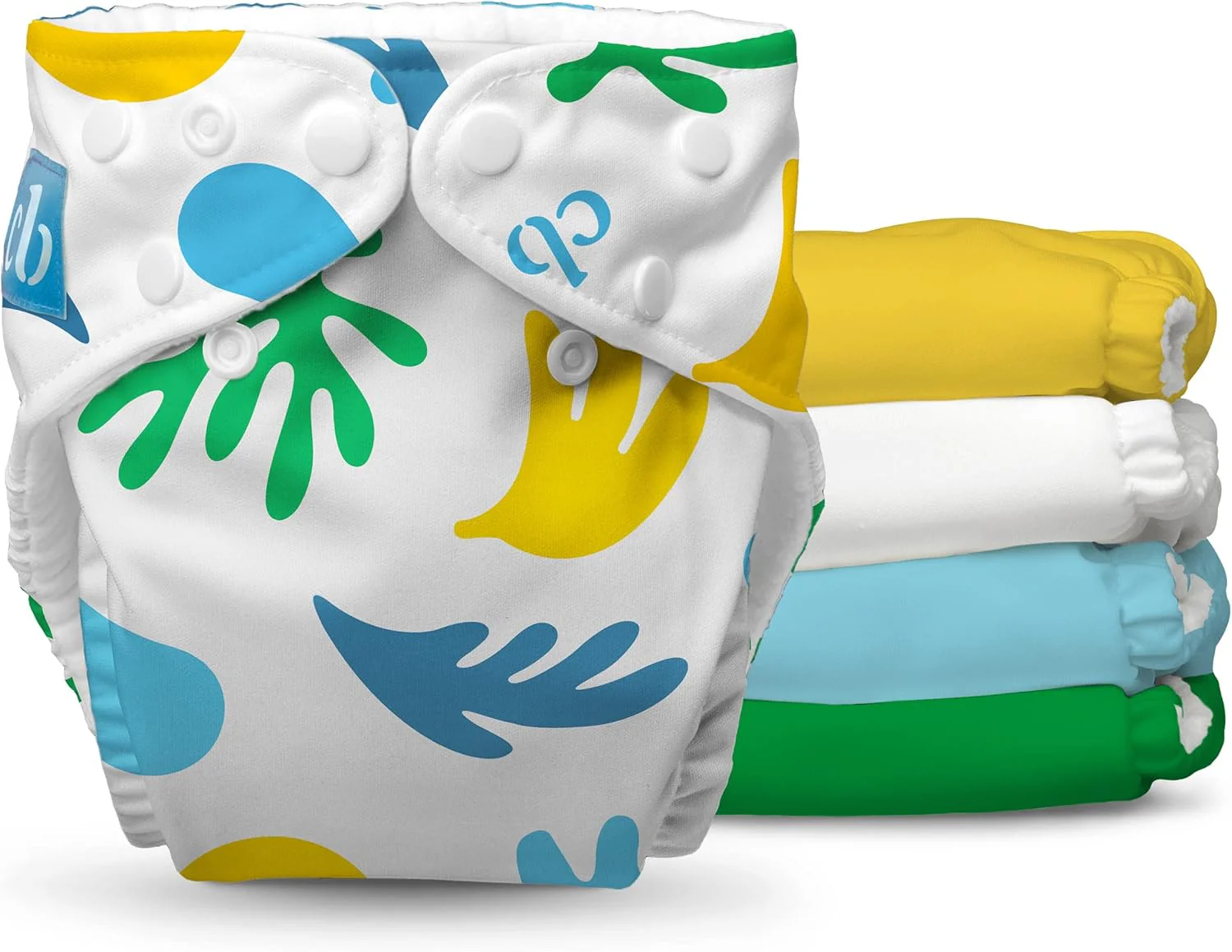 5 Pack - Reusable Cloth Diapers One Size - Image 3