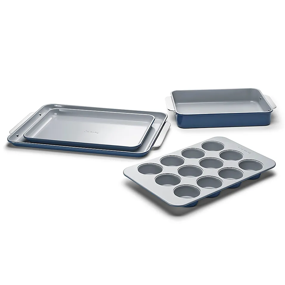 5-Piece Navy Bakeware Set - Navy - Image 5