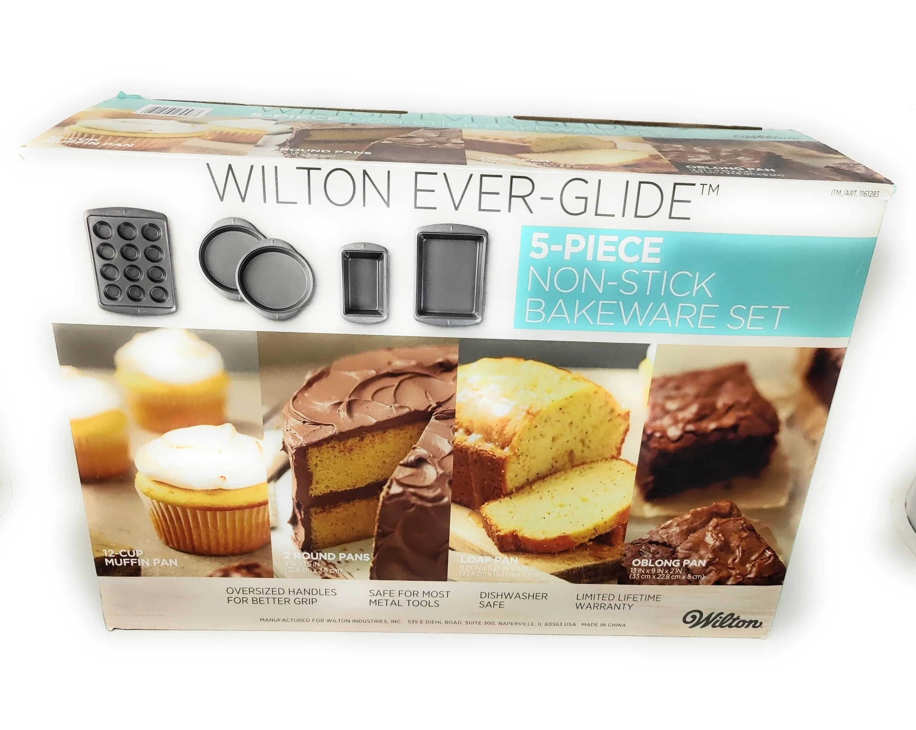 5-Piece Non-Stick Bakeware Set - Silver