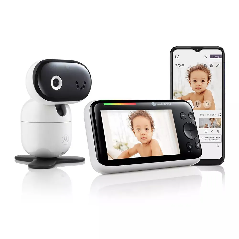 5" Wifi HD Video Baby Monitor w/PTZ - PIP1510Connect - Image 2