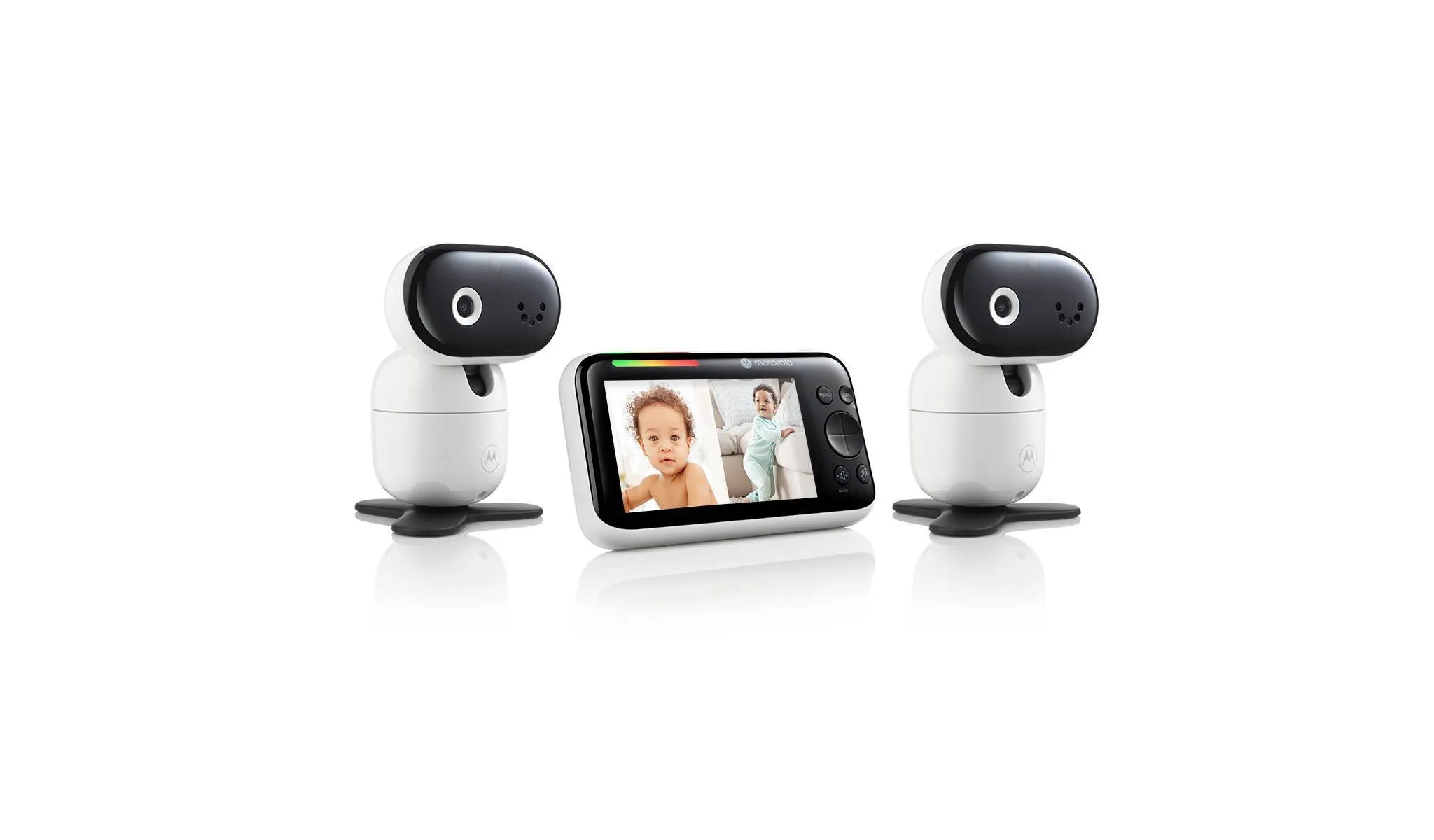 5.0" Motorized Wi-Fi Video Baby Monitor - Two Camera - Image 3