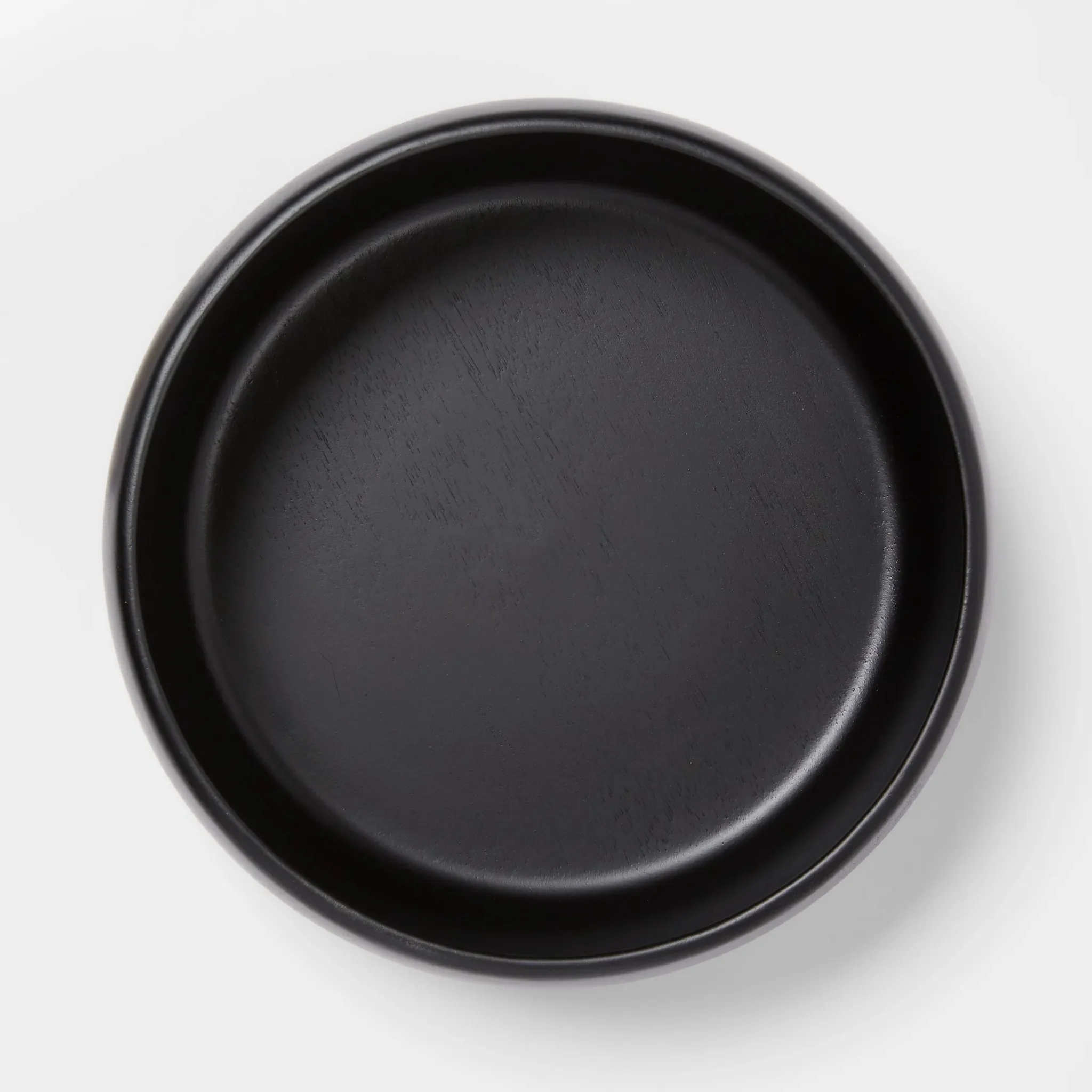 54oz Acacia Modern Serving Bowl Black - Threshold™ - Image 3
