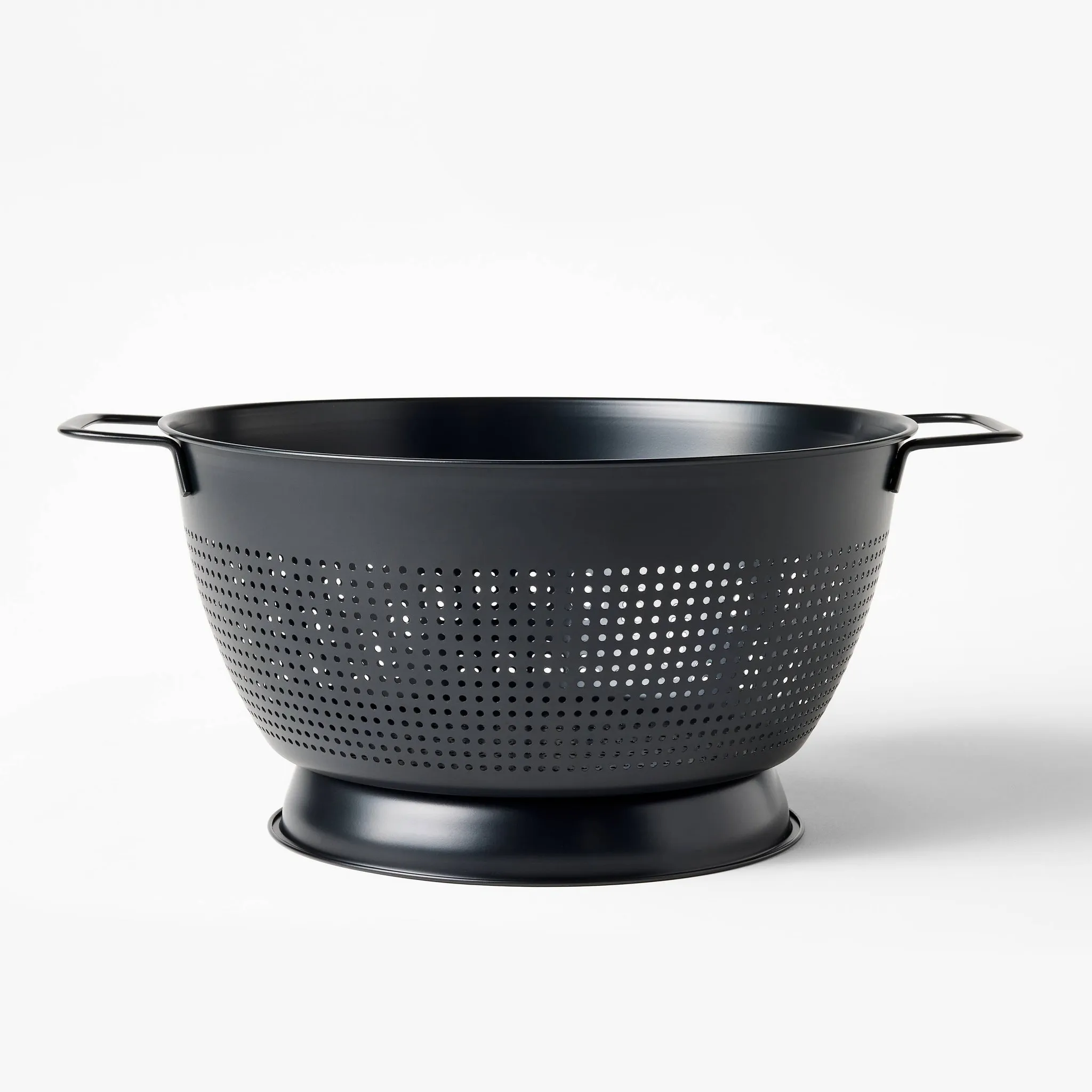 5qt Stainless Steel Colander - Silver - Image 3