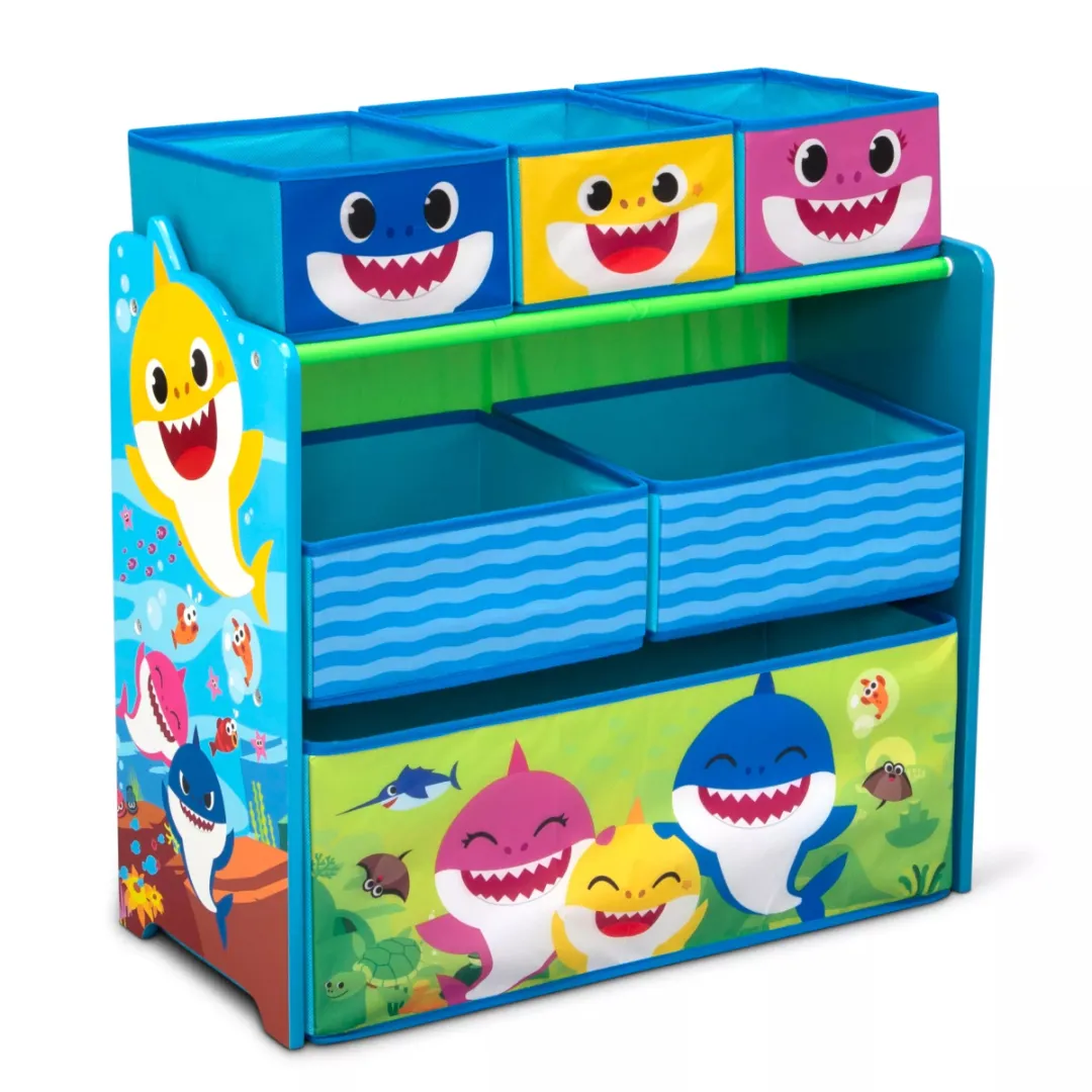 6 Bin Design and Store Toy Organizer