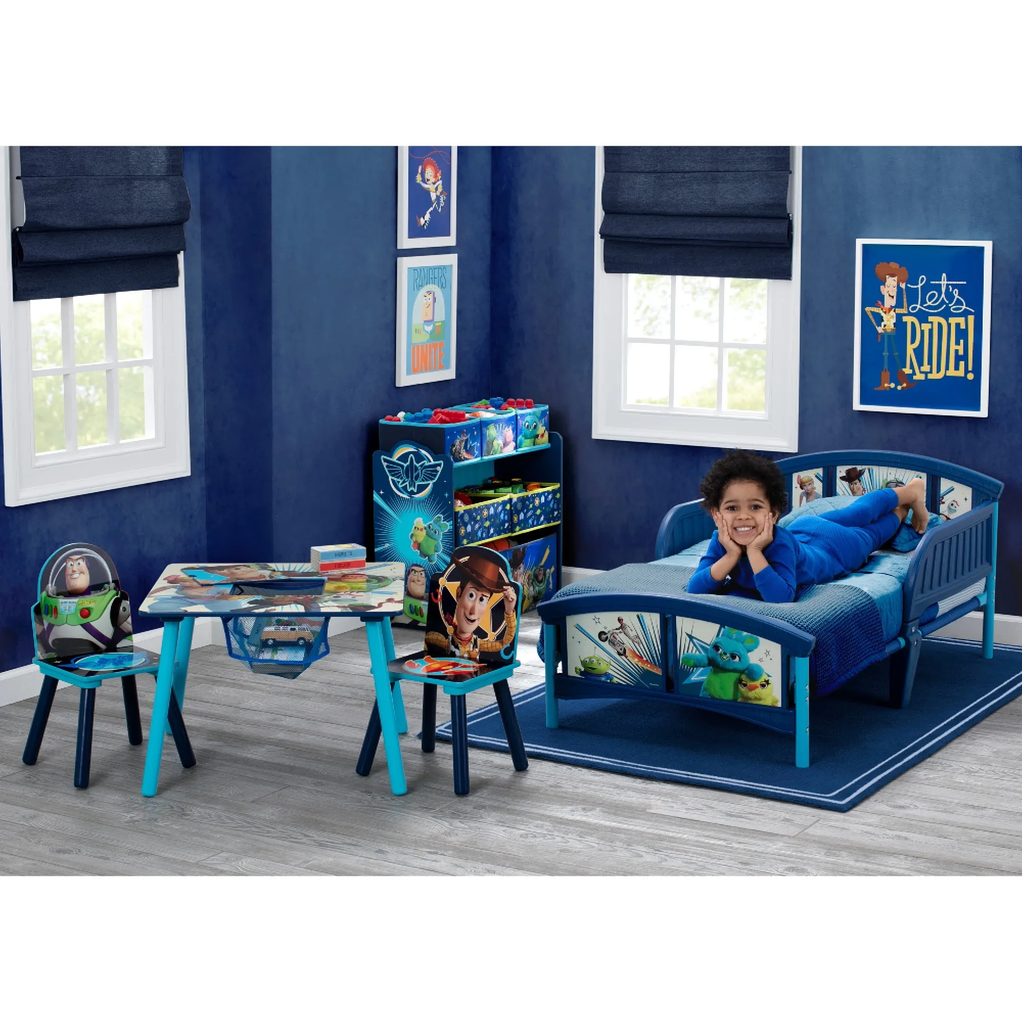 6 Bin Design and Store Toy Organizer - Pixar Toy Story 4