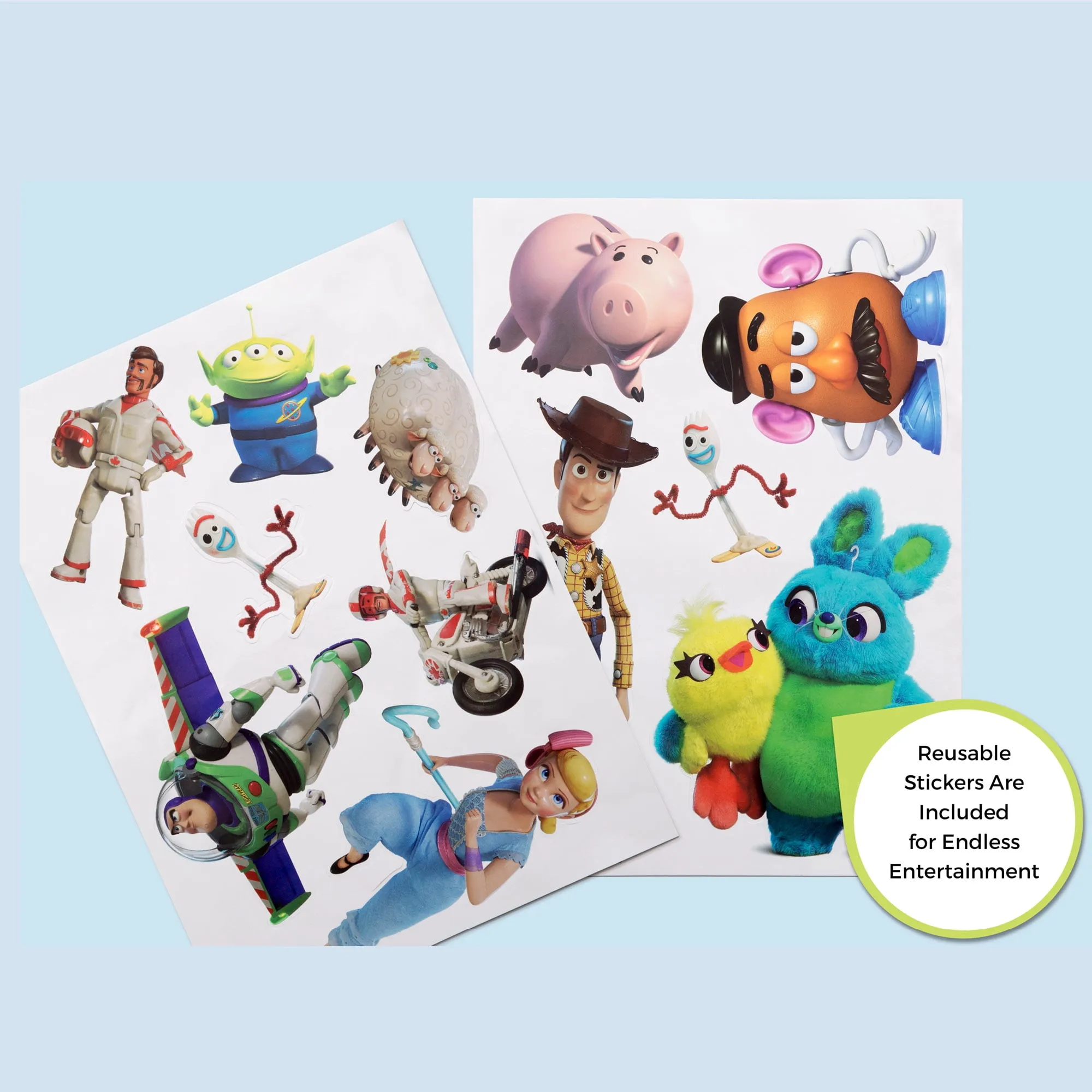 6 Bin Design and Store Toy Organizer - Pixar Toy Story 4 - Image 5