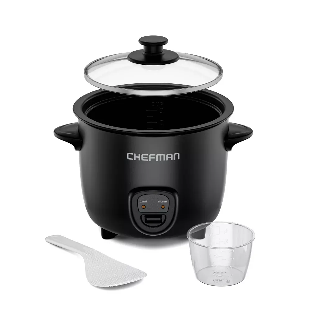 6-Cup Compact Rice Cooker - White - Image 2