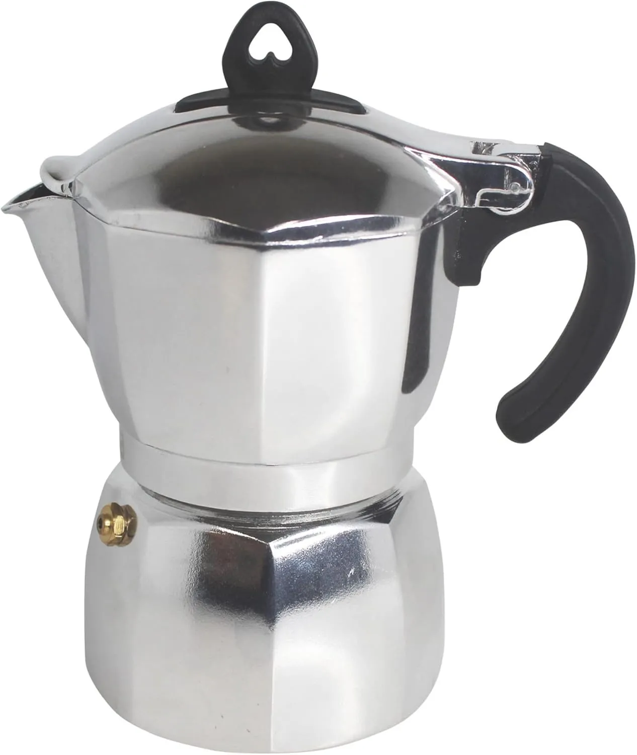 6-Cup Stovetop Espresso Maker - Silver
