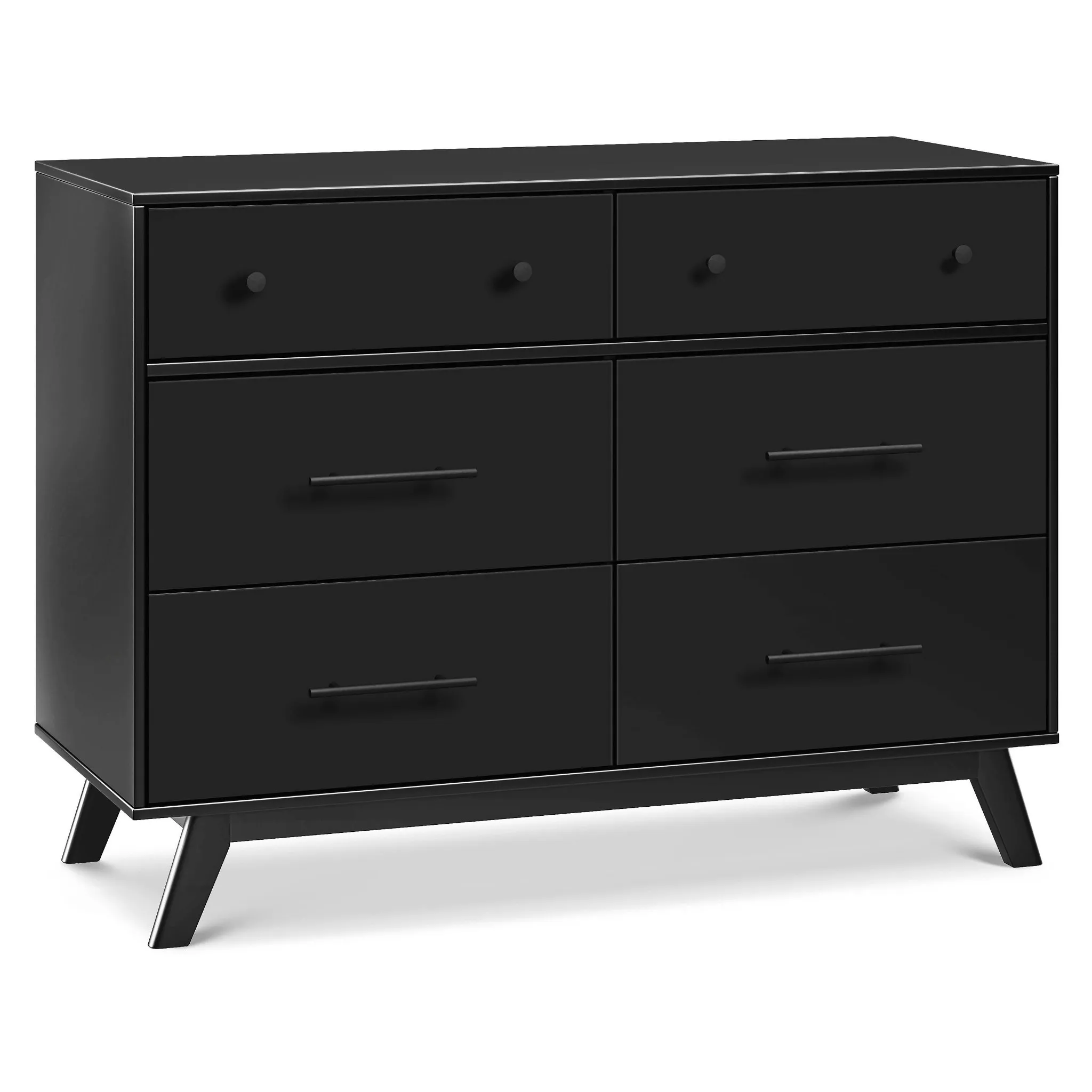 6-Drawer Dresser - Ebony - Image 3