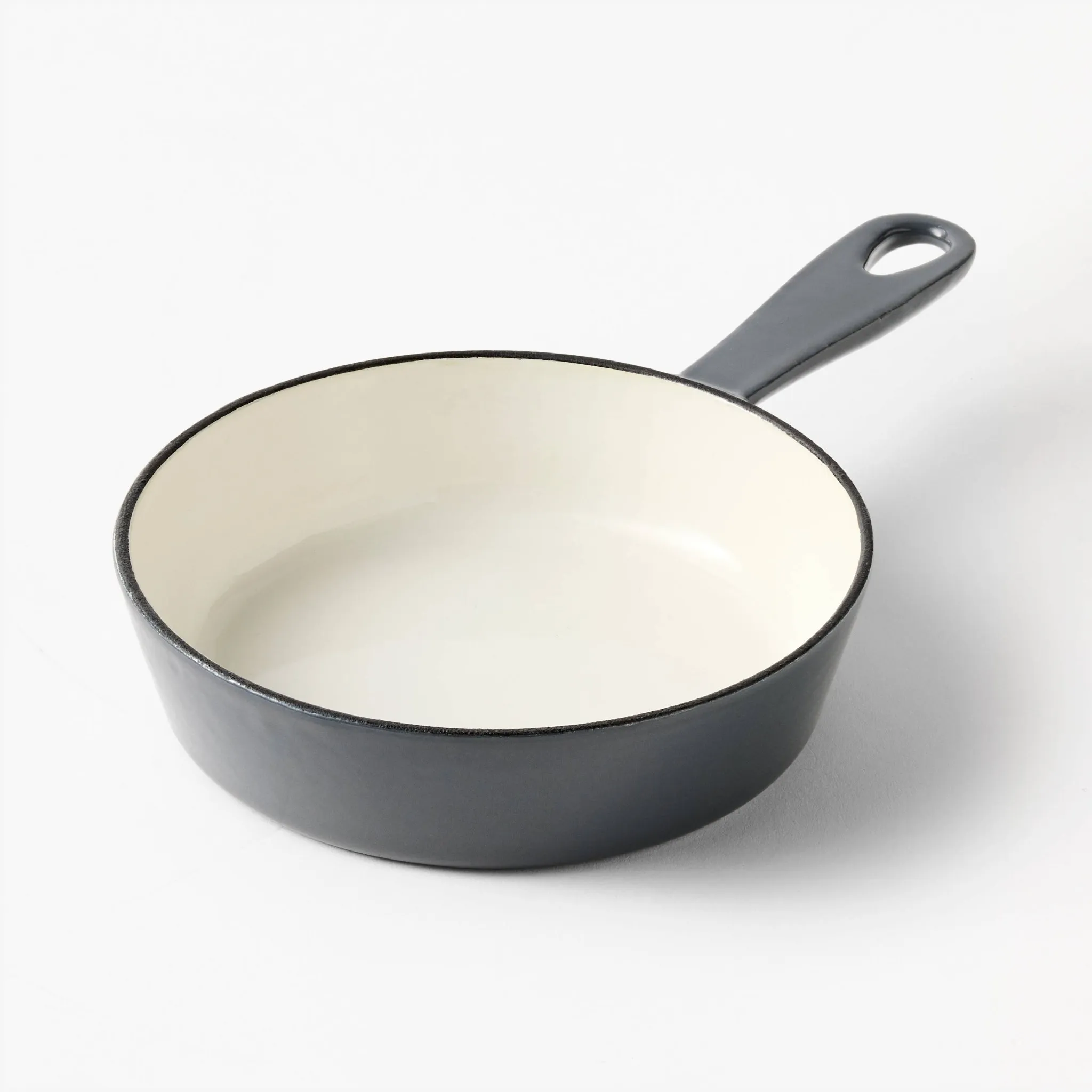 6" Enameled Cast Iron Skillet - Gray Eclipse