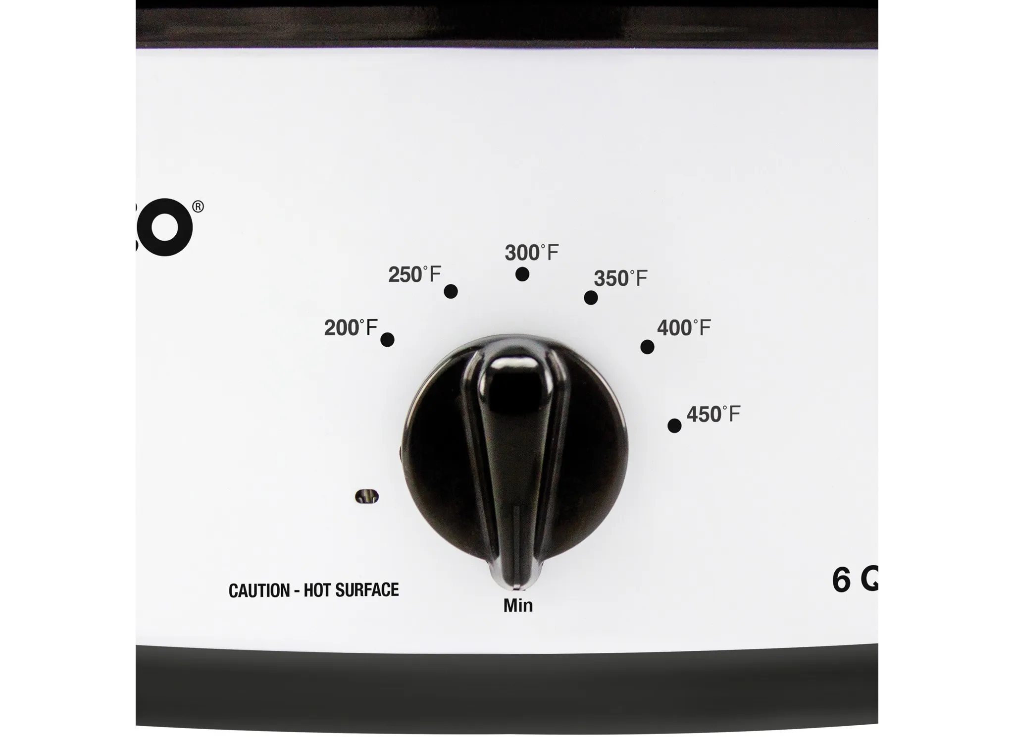 6-Qt. 750-Watt Roaster with Porcelain Cookwell - Ivory - Image 3