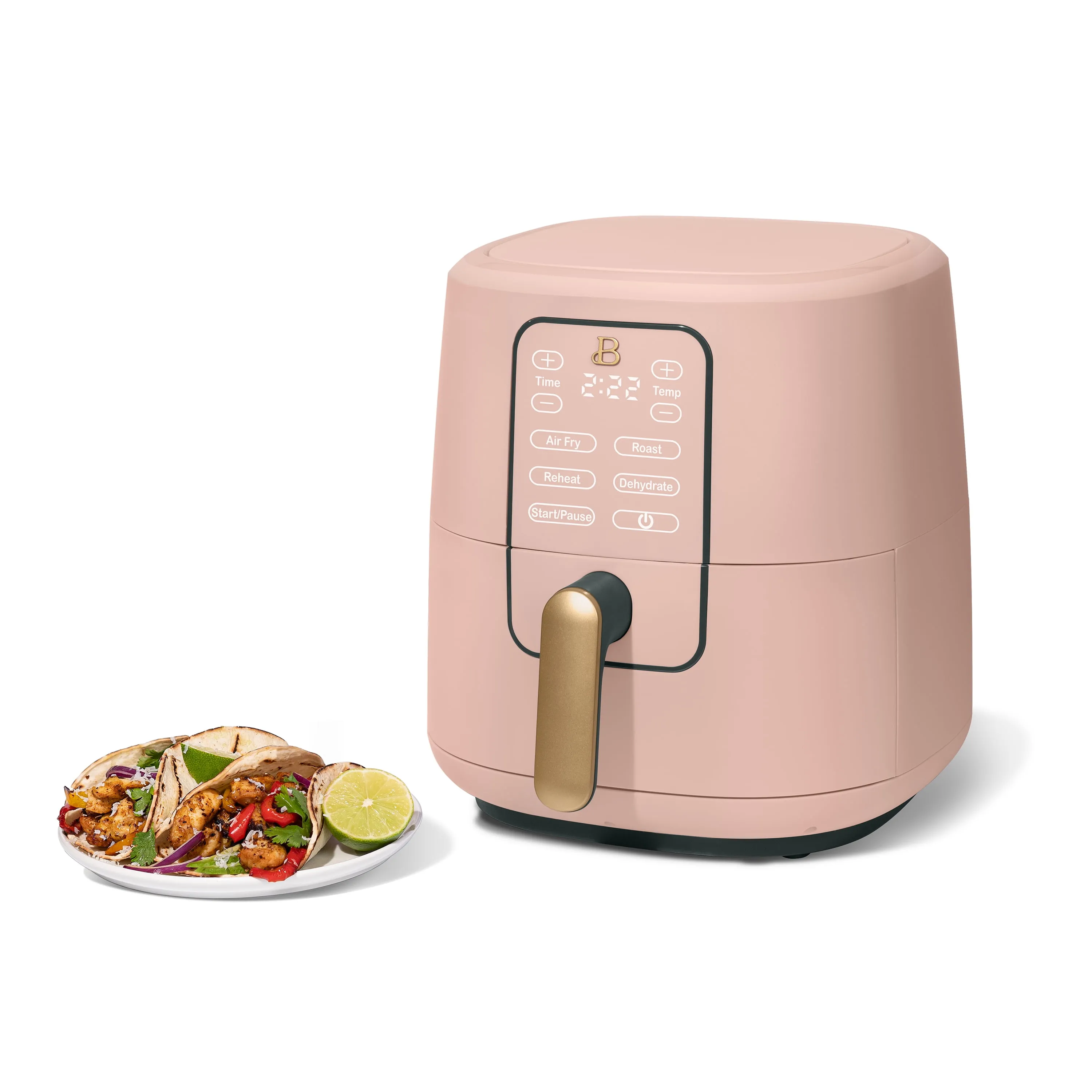 6 Qt Air Fryer With TurboCrisp Technology And Touch-Activated Display, Rose - Image 5